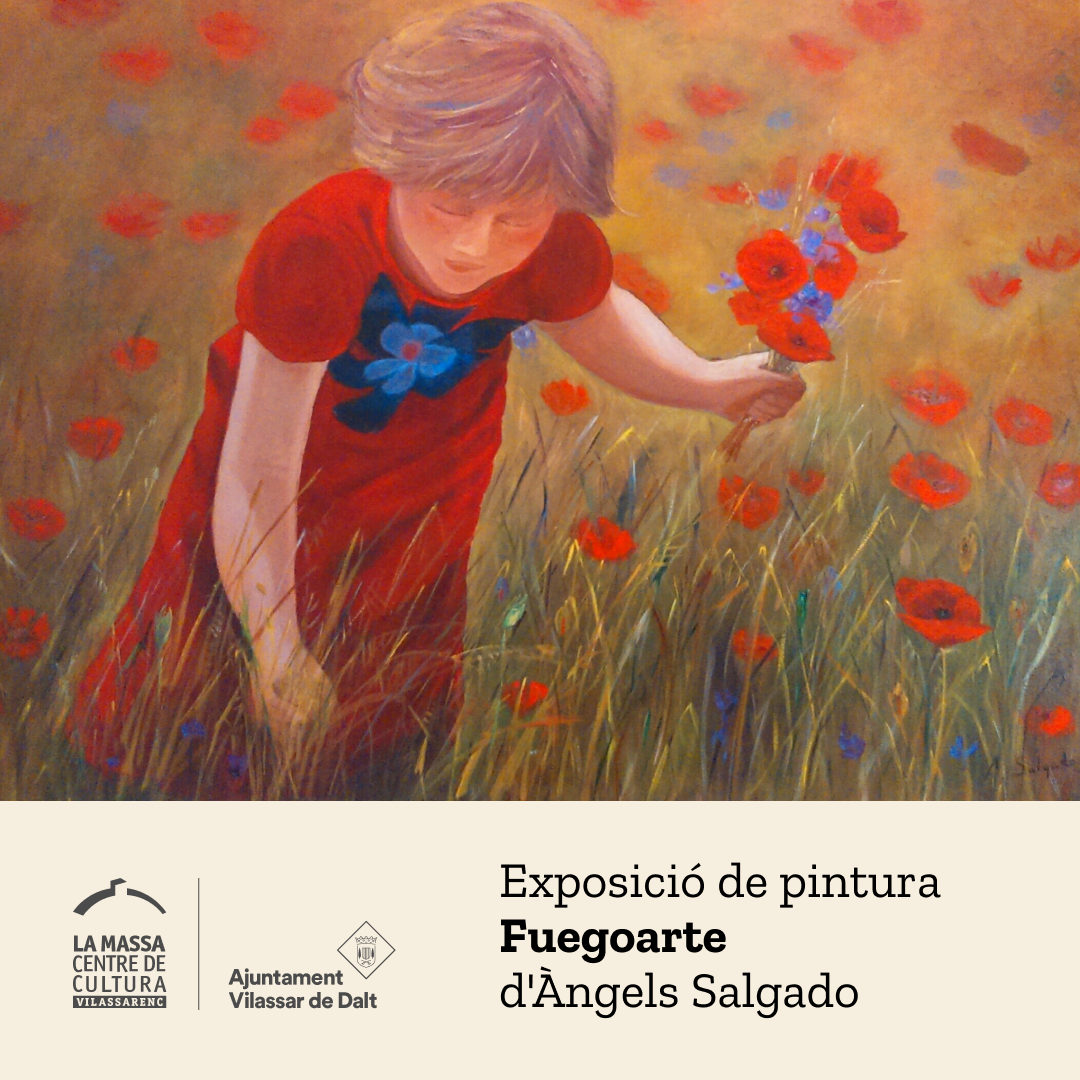 Exposició de pintura 'Fuegoarte d'Àngels Salgado
