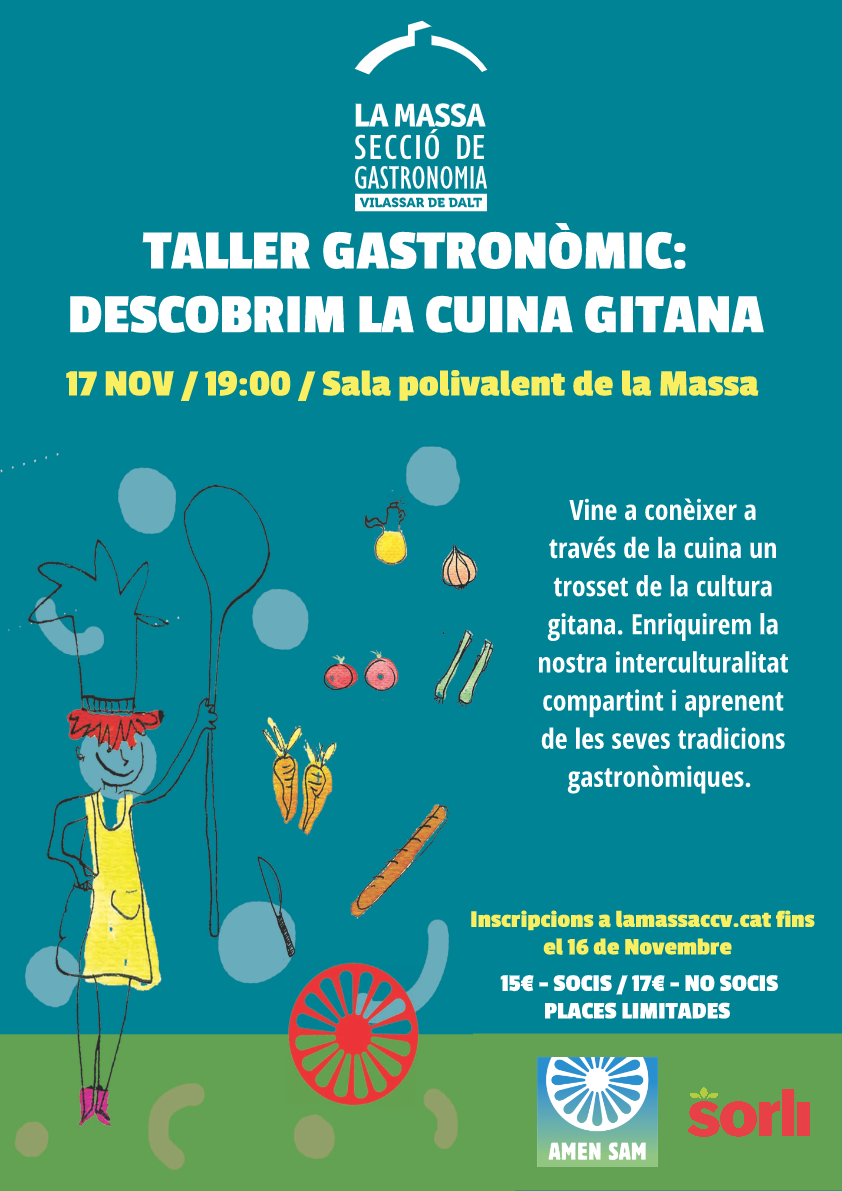 Taller gastronòmic: Descobrim la cuina gitana