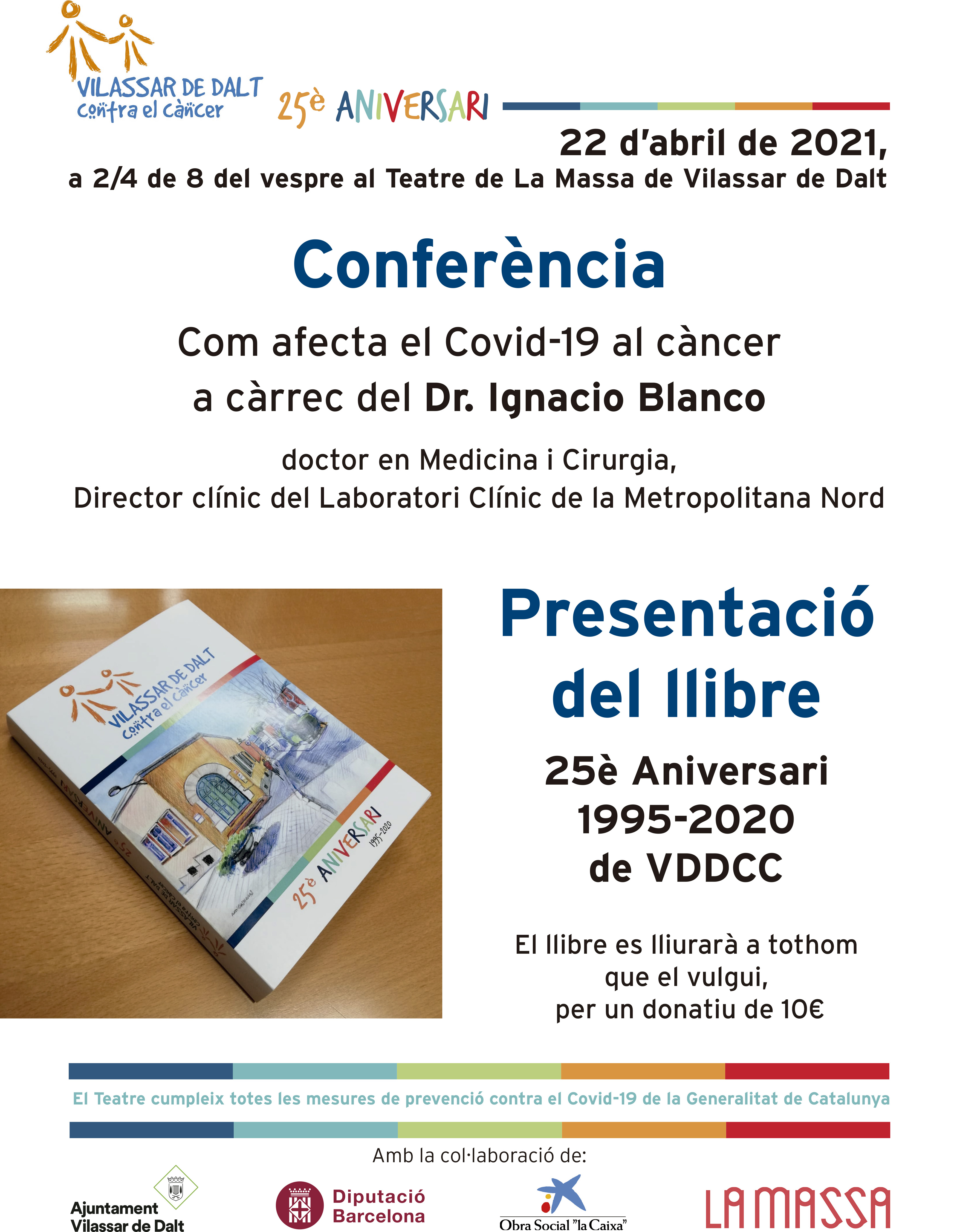 Presentació del llibre 25è aniversari de VDDCC