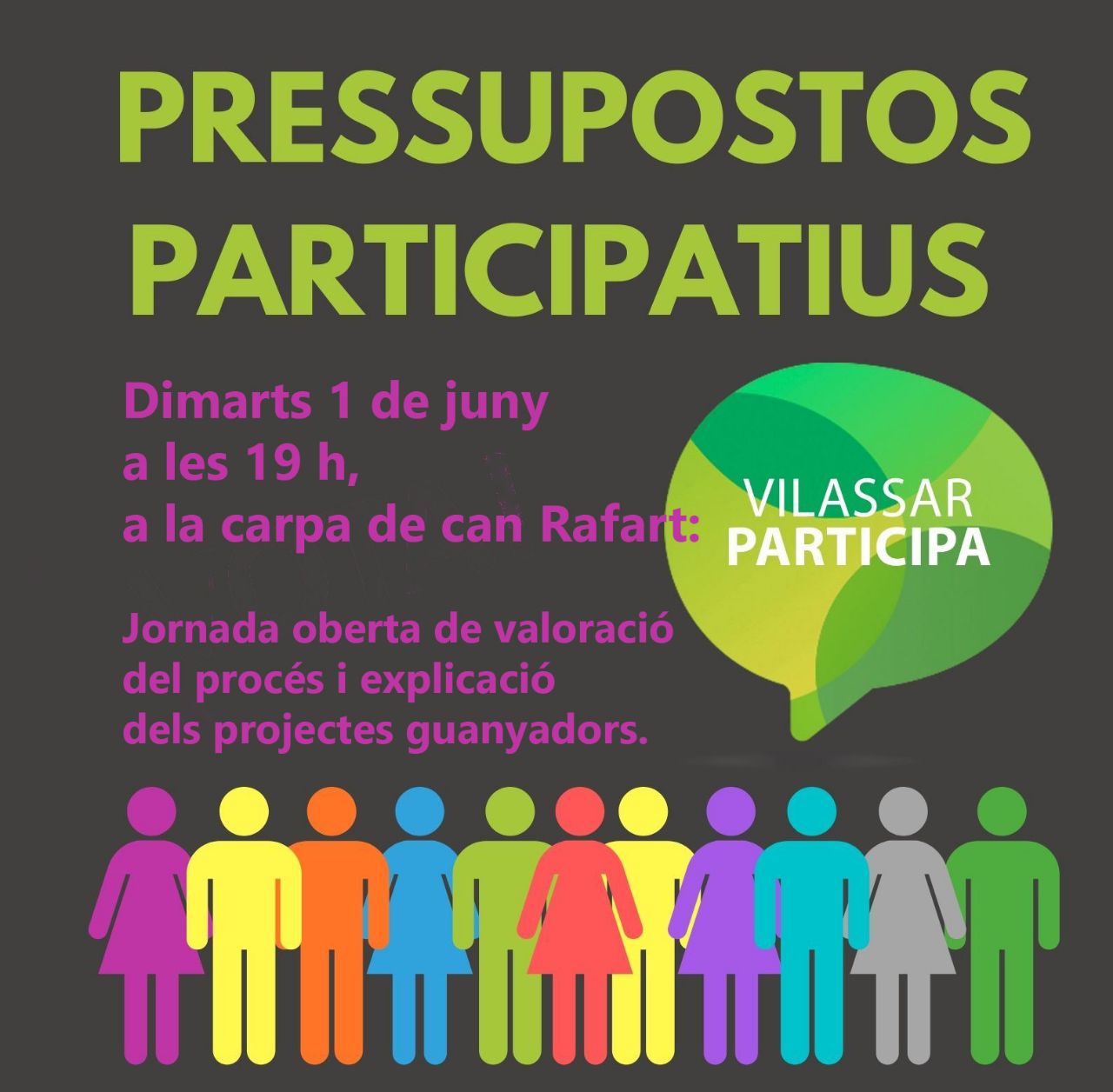 Presentació del resultat dels Pressupostos participatius