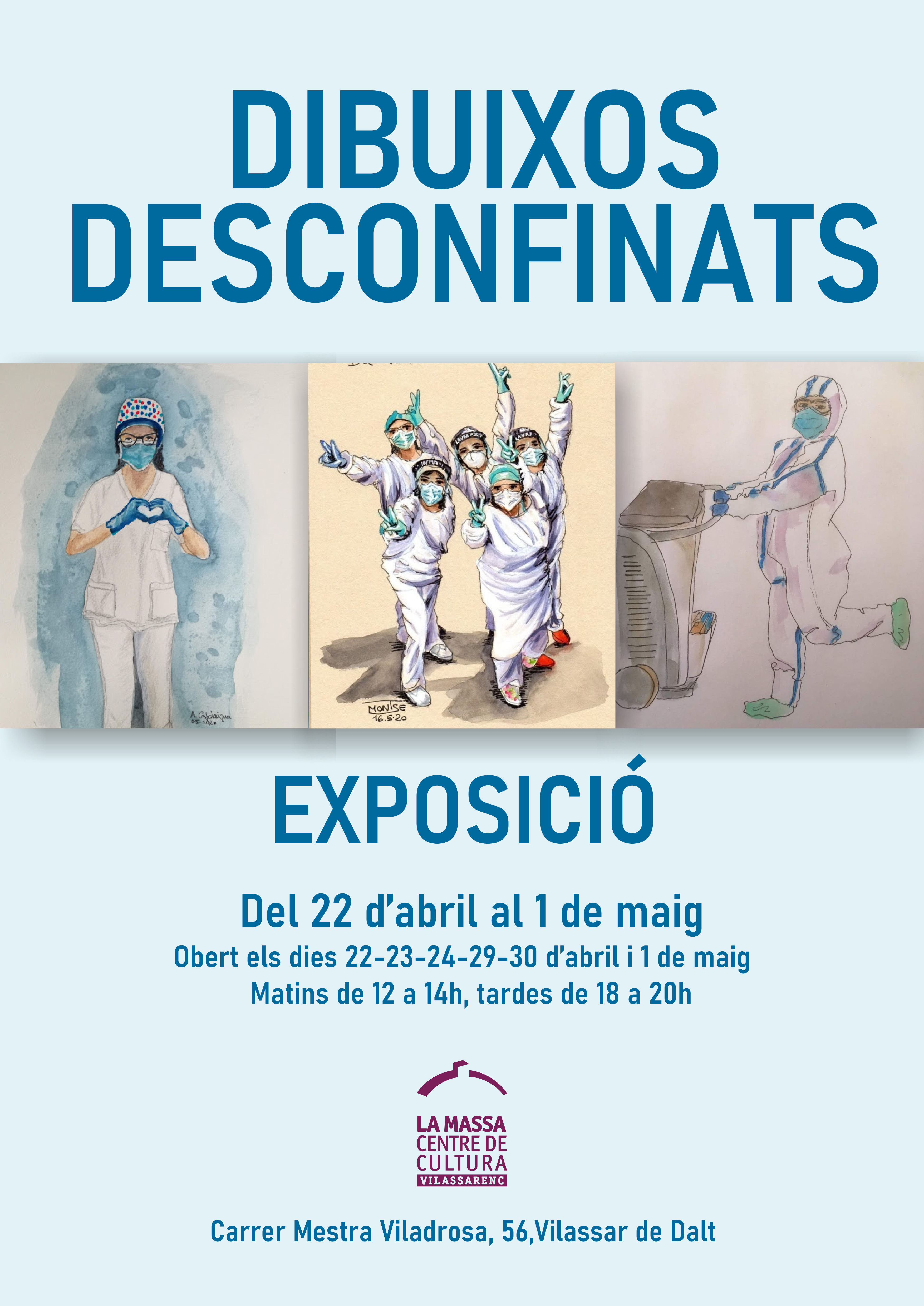 Exposició: Dibuixos desconfinats