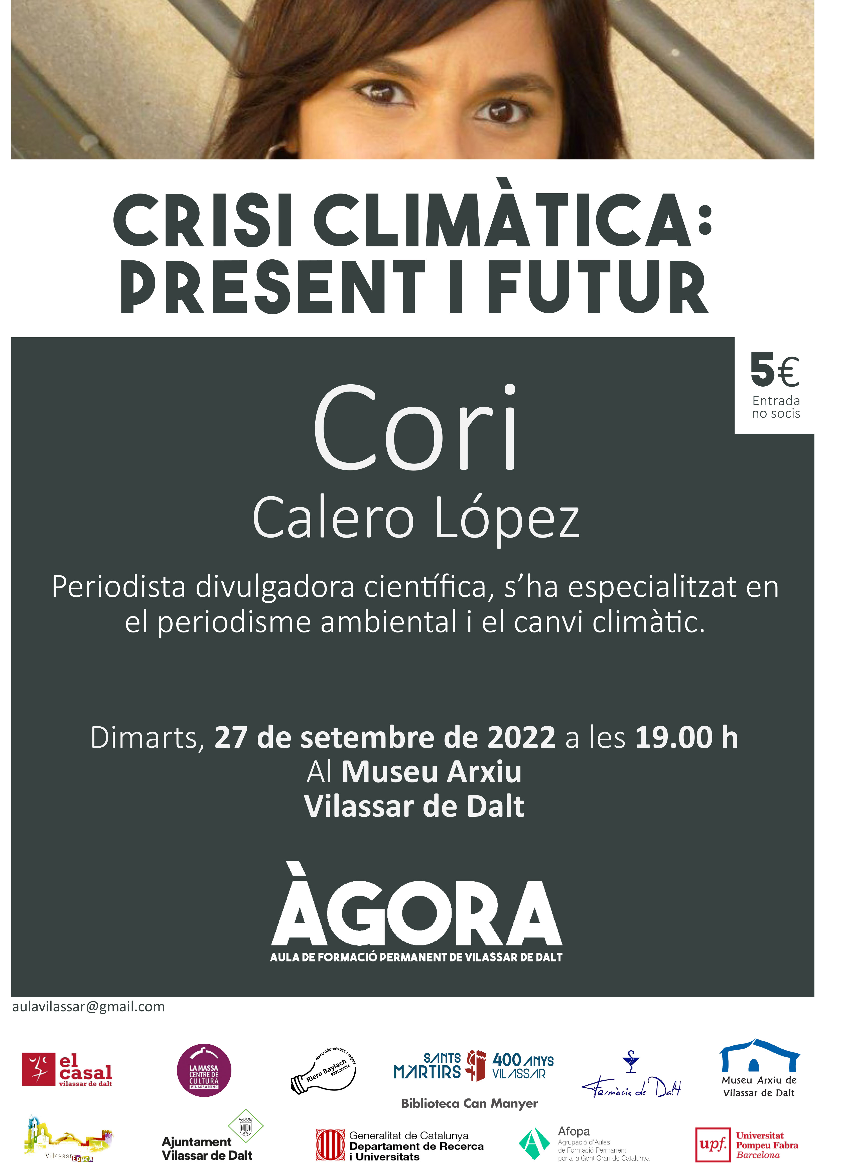 Àgora Vilassar: Crisi climàtica. Present i futur