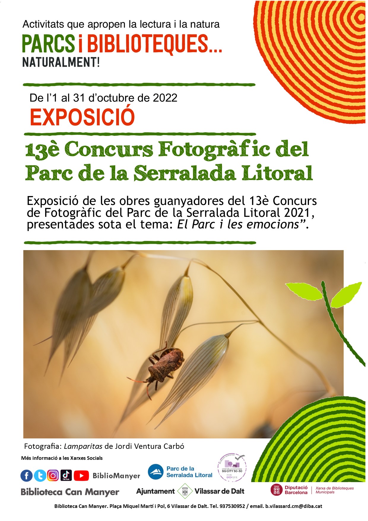 Exposició: '13è Concurs Fotogràfic del Parc de la Serralada Litoral'