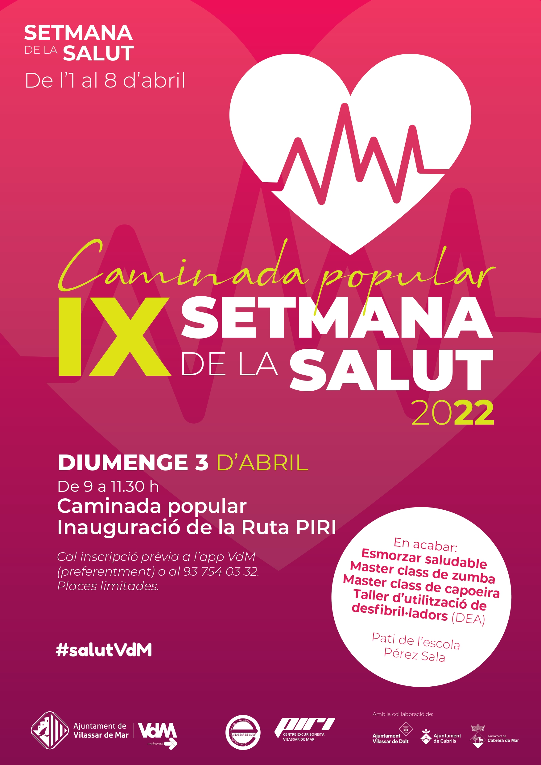IX Setmana de la salut. Caminada popular