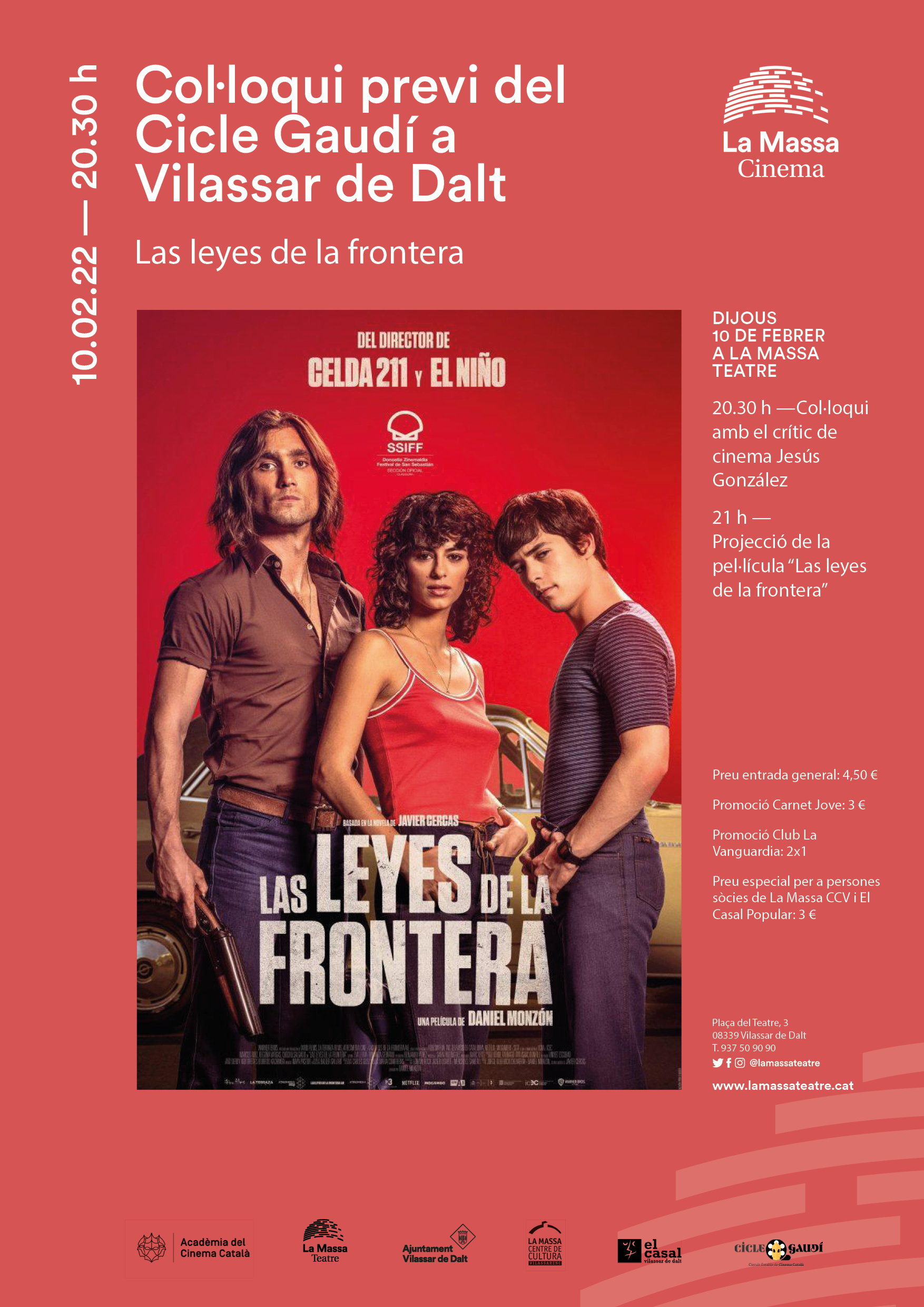 Cicle Gaudí: Las leyes de la frontera