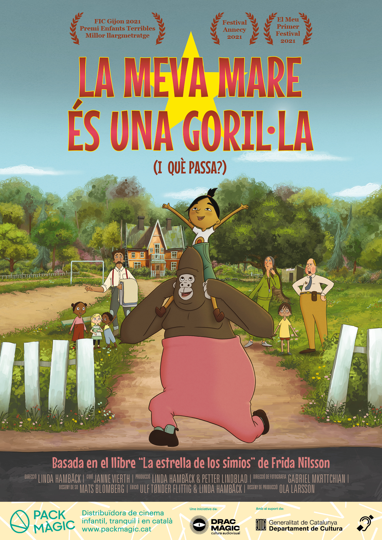 Cinema familiar en català: La meva mare és una goril·la