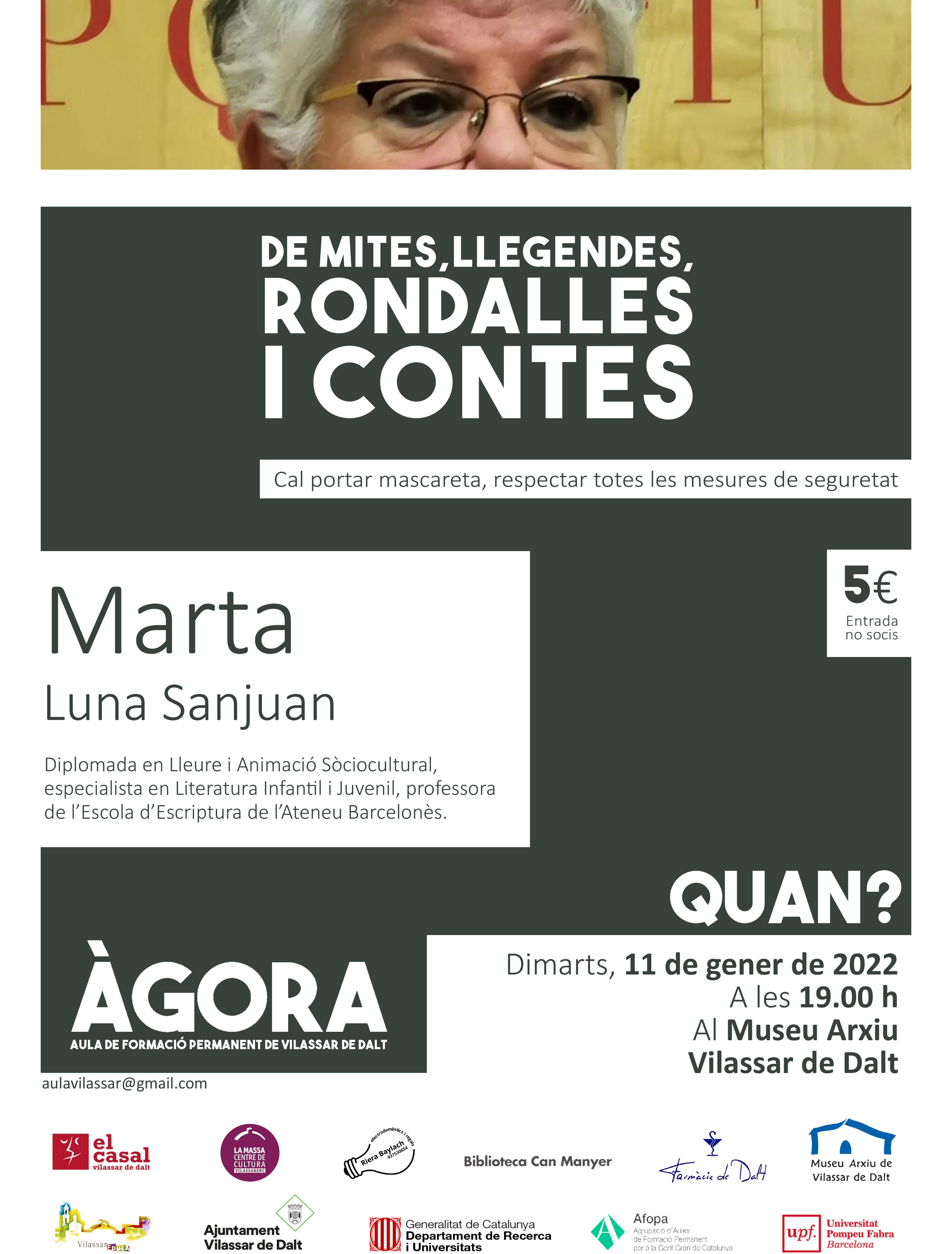 Àgora Vilassar: De mites, llegendes, rondalles i contes