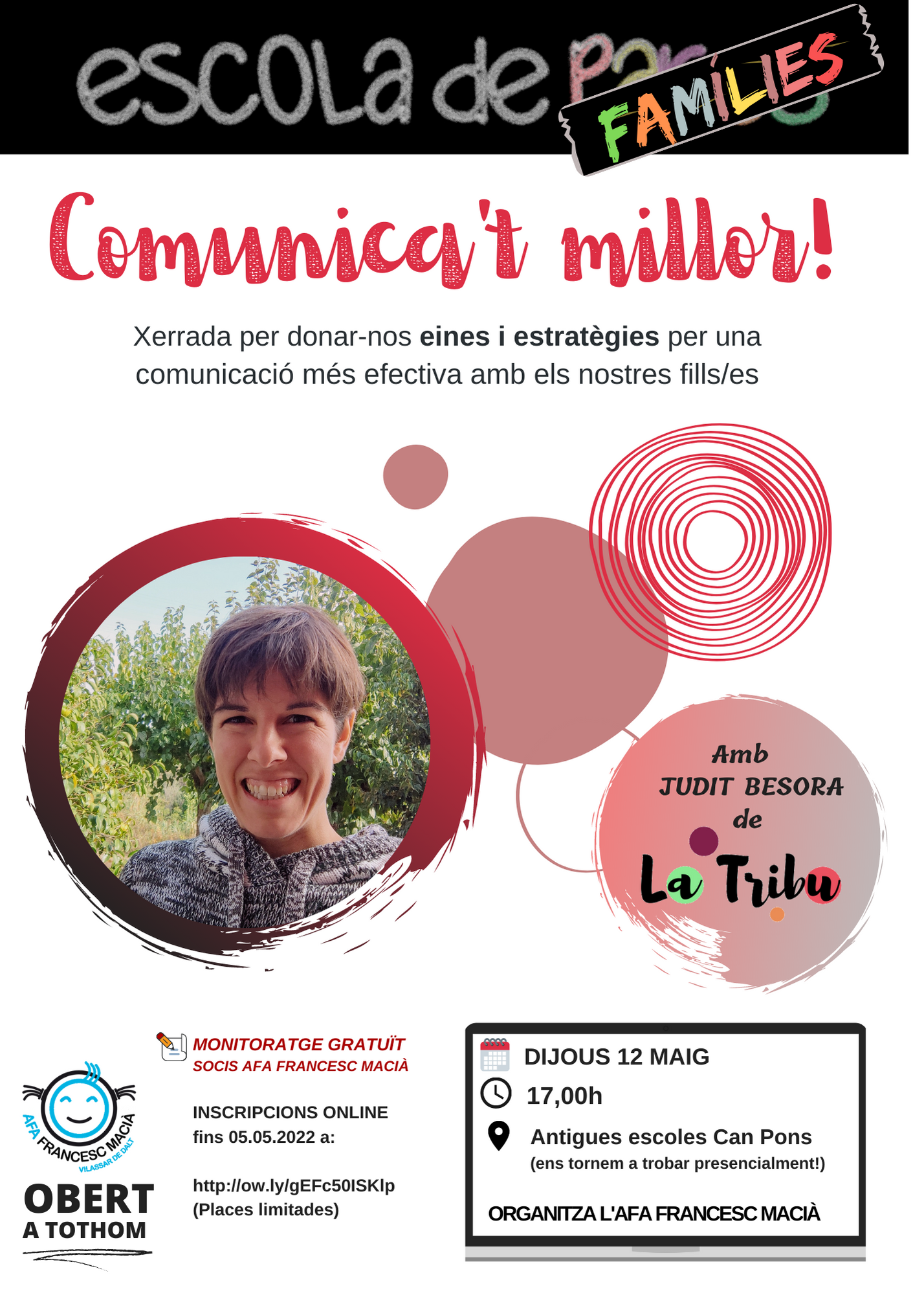 Escola de famílies: Comunica't millor