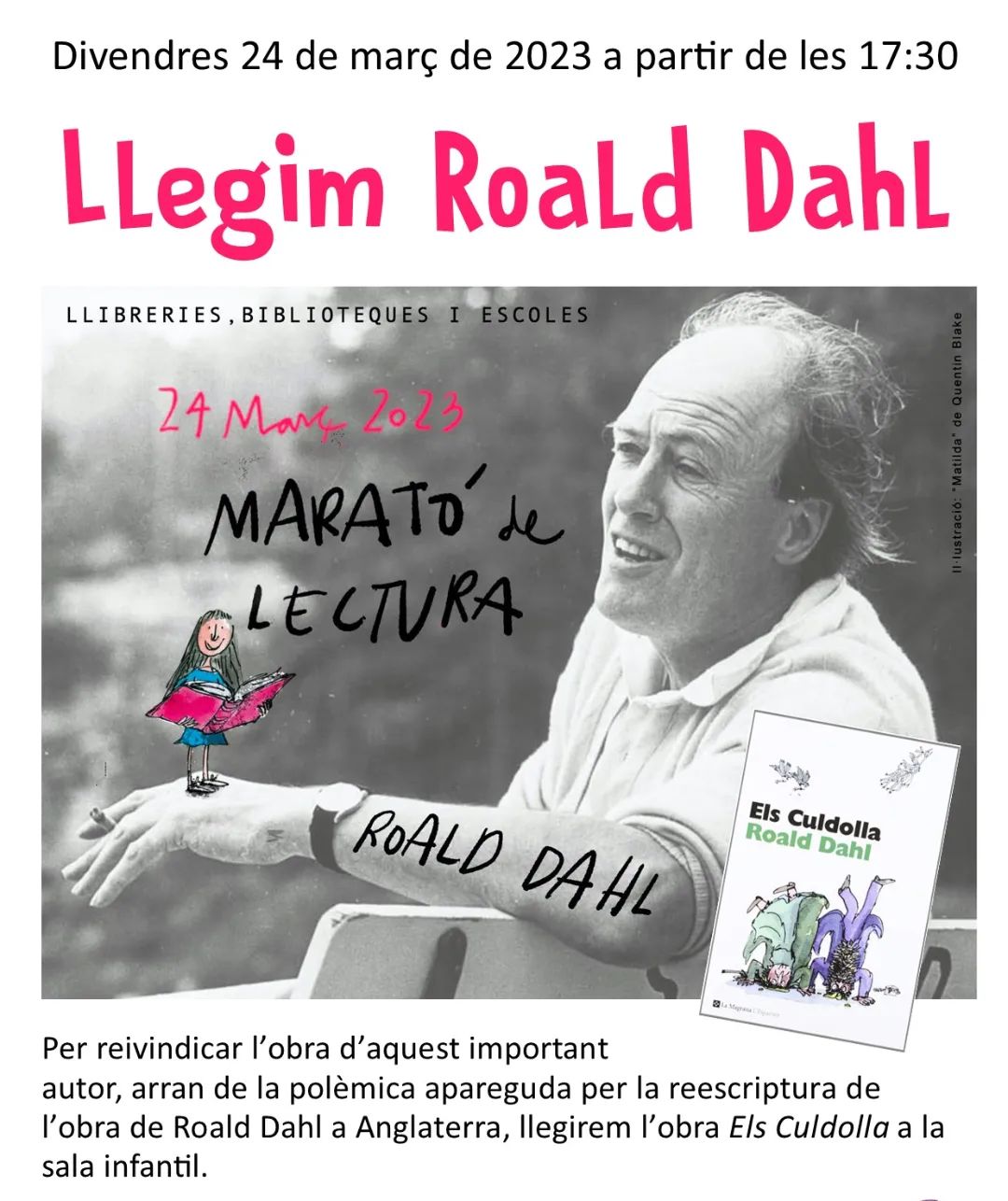 Llegim Roald Dahl