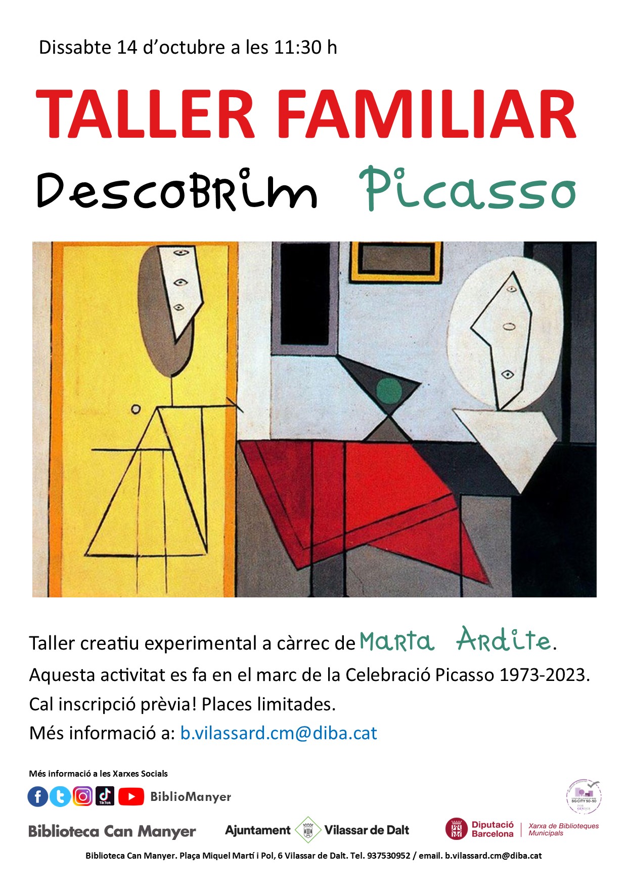 Taller familiar 'Descobrim Picasso'