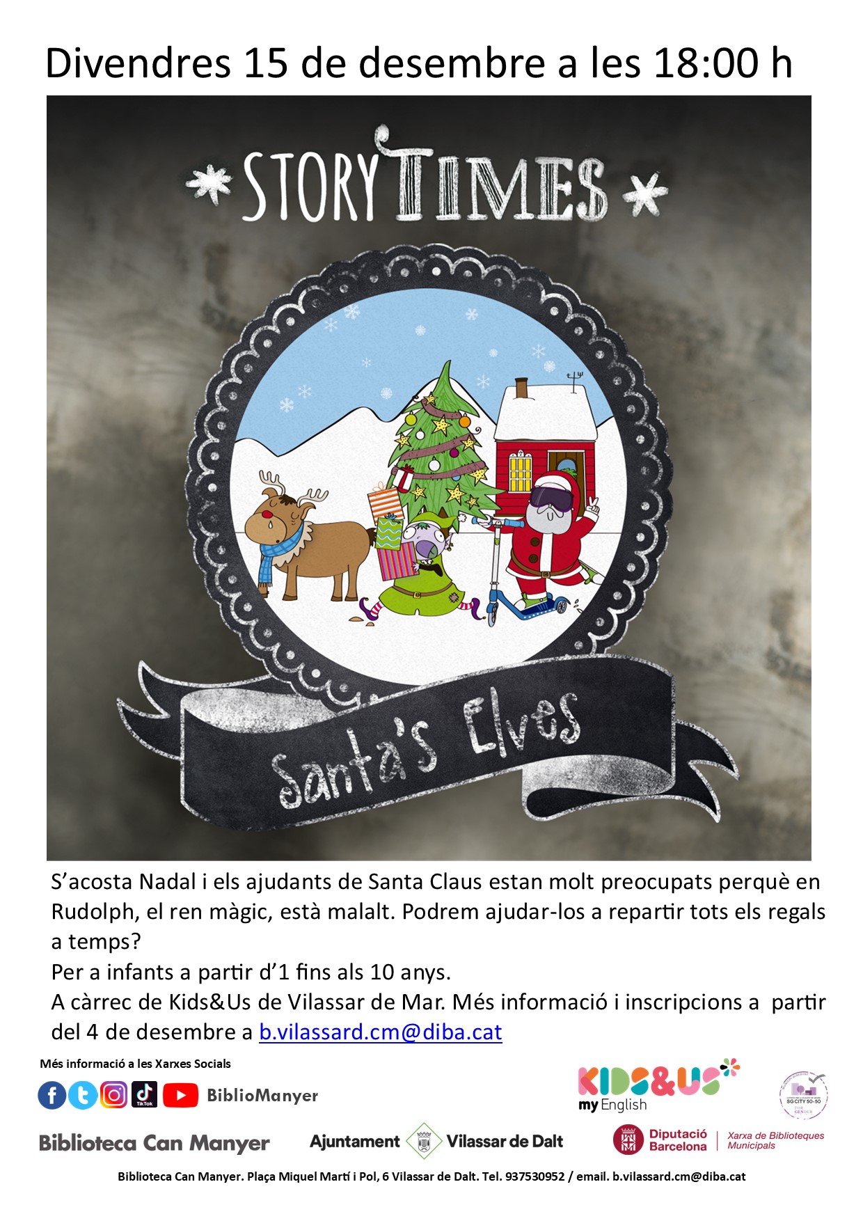 Storytimes 'Salta's elves'