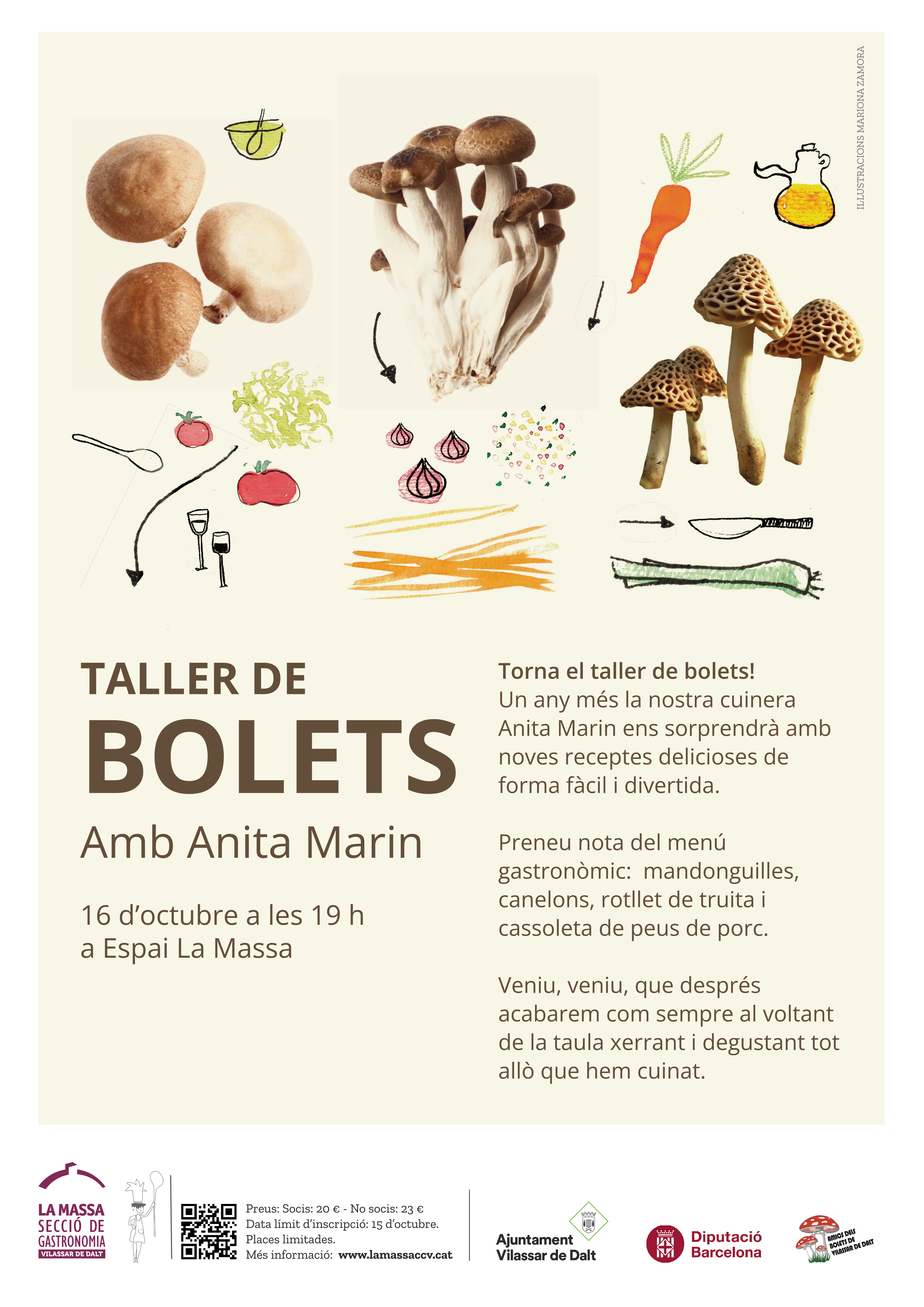 Taller de bolets