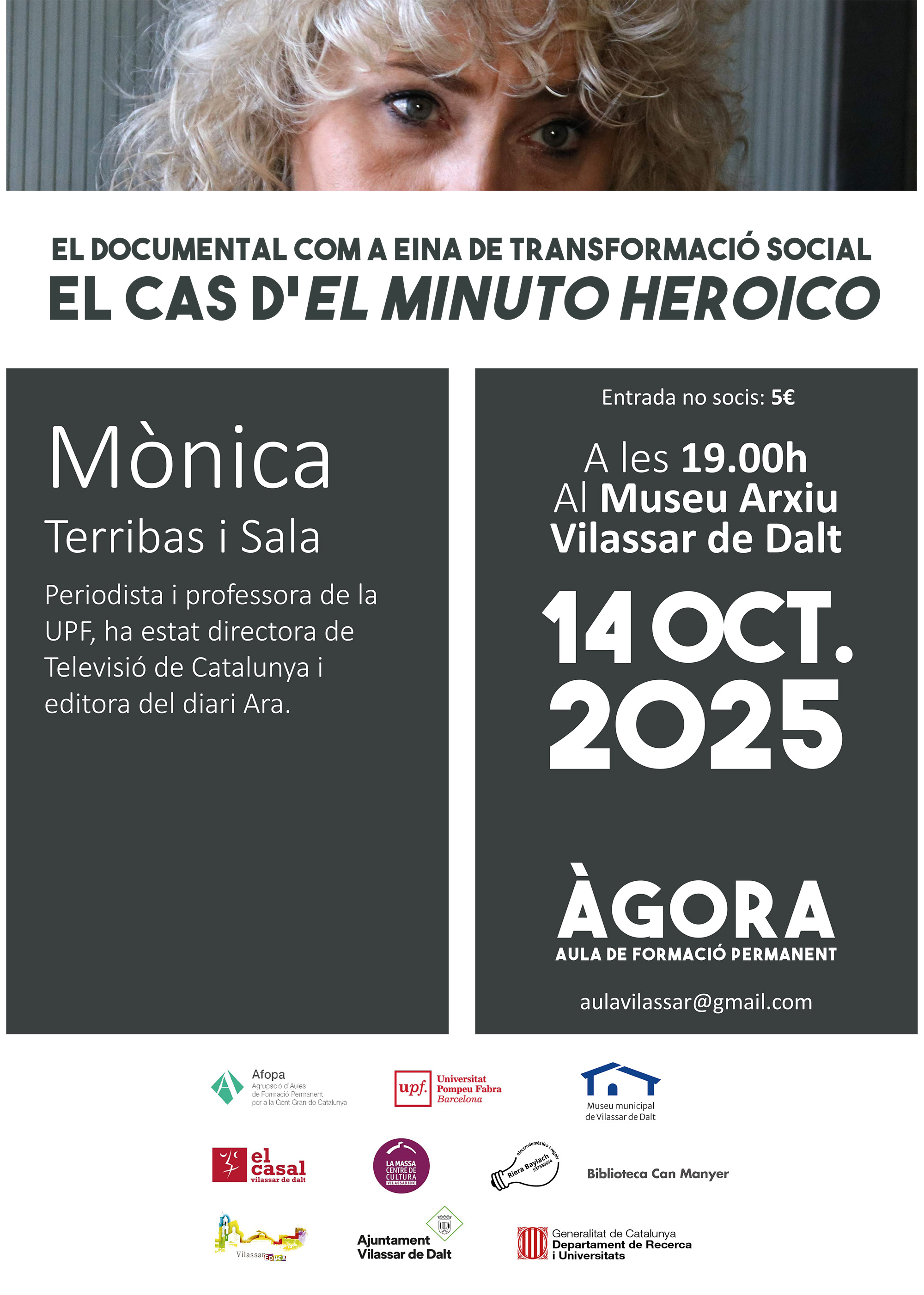 ?gora Vilassar: 'El documental com a eina de transformació social'