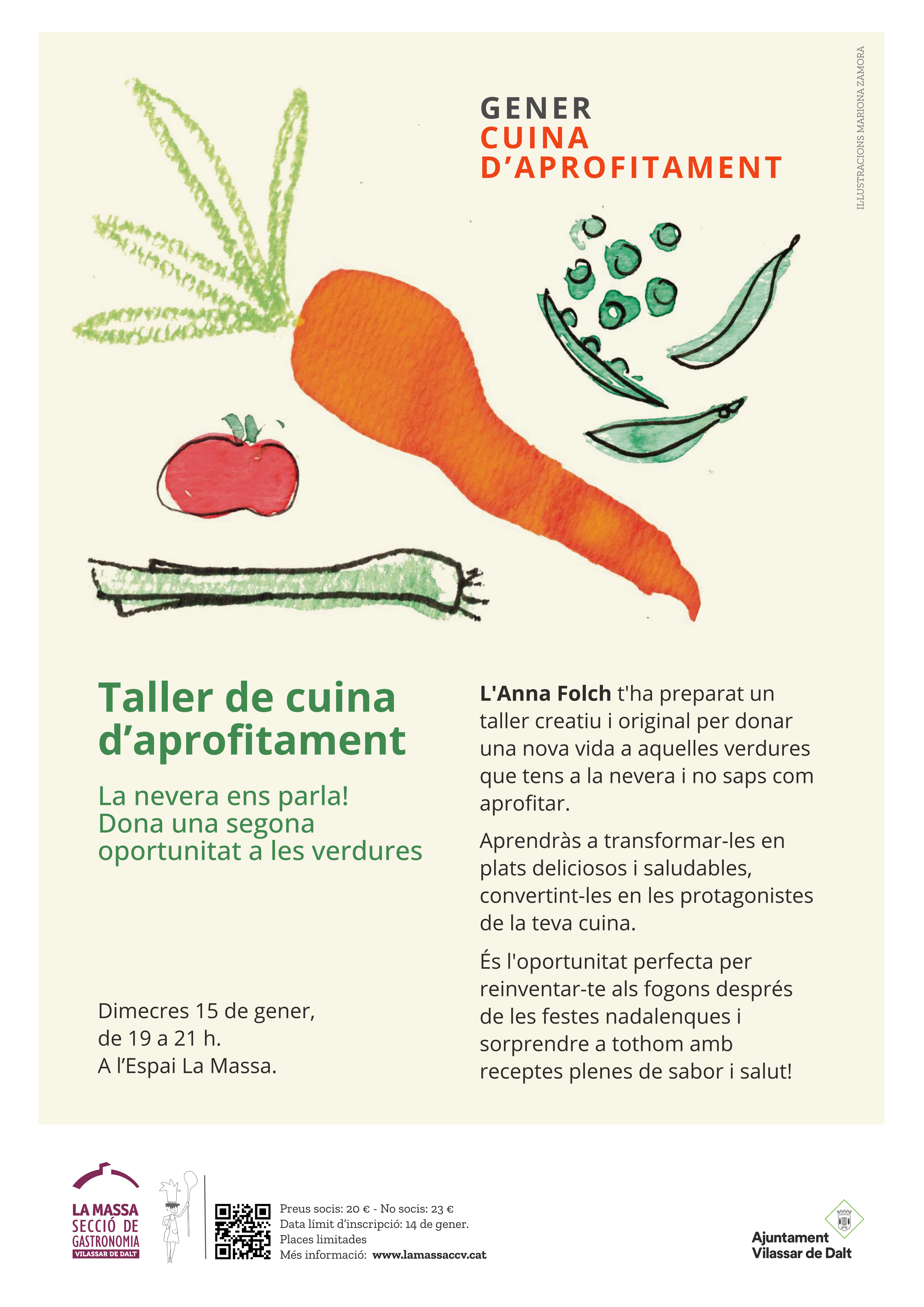 Taller de gastronomia. Cuina d'aprofitament