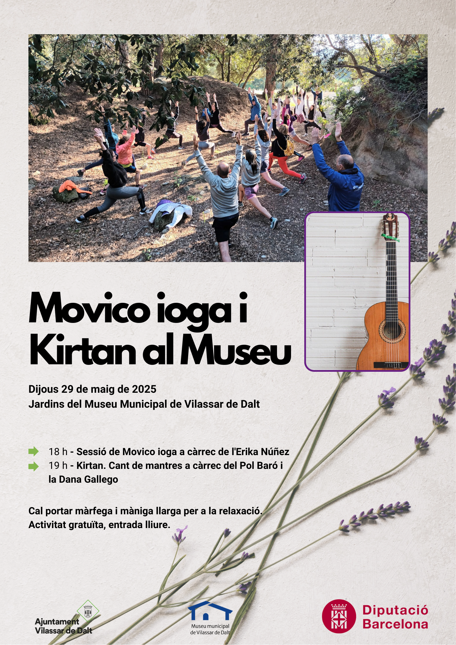 Movico ioga al Museu