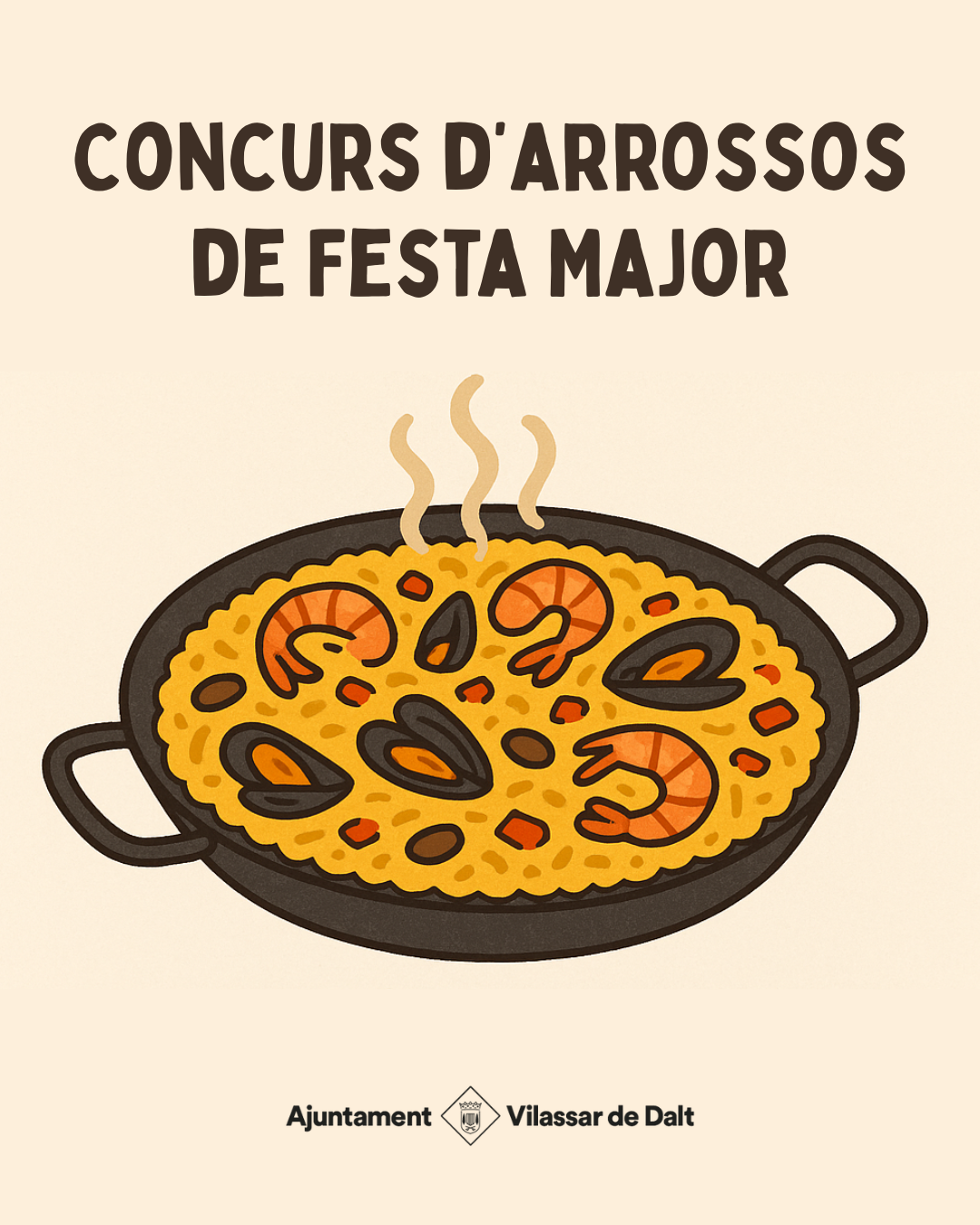 Ja et pots apuntar al Concurs d'arrossos 2025!