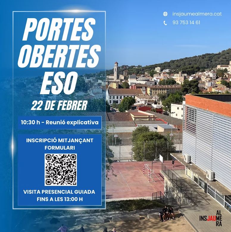 Portes obertes a l'Institut Jaume Almera