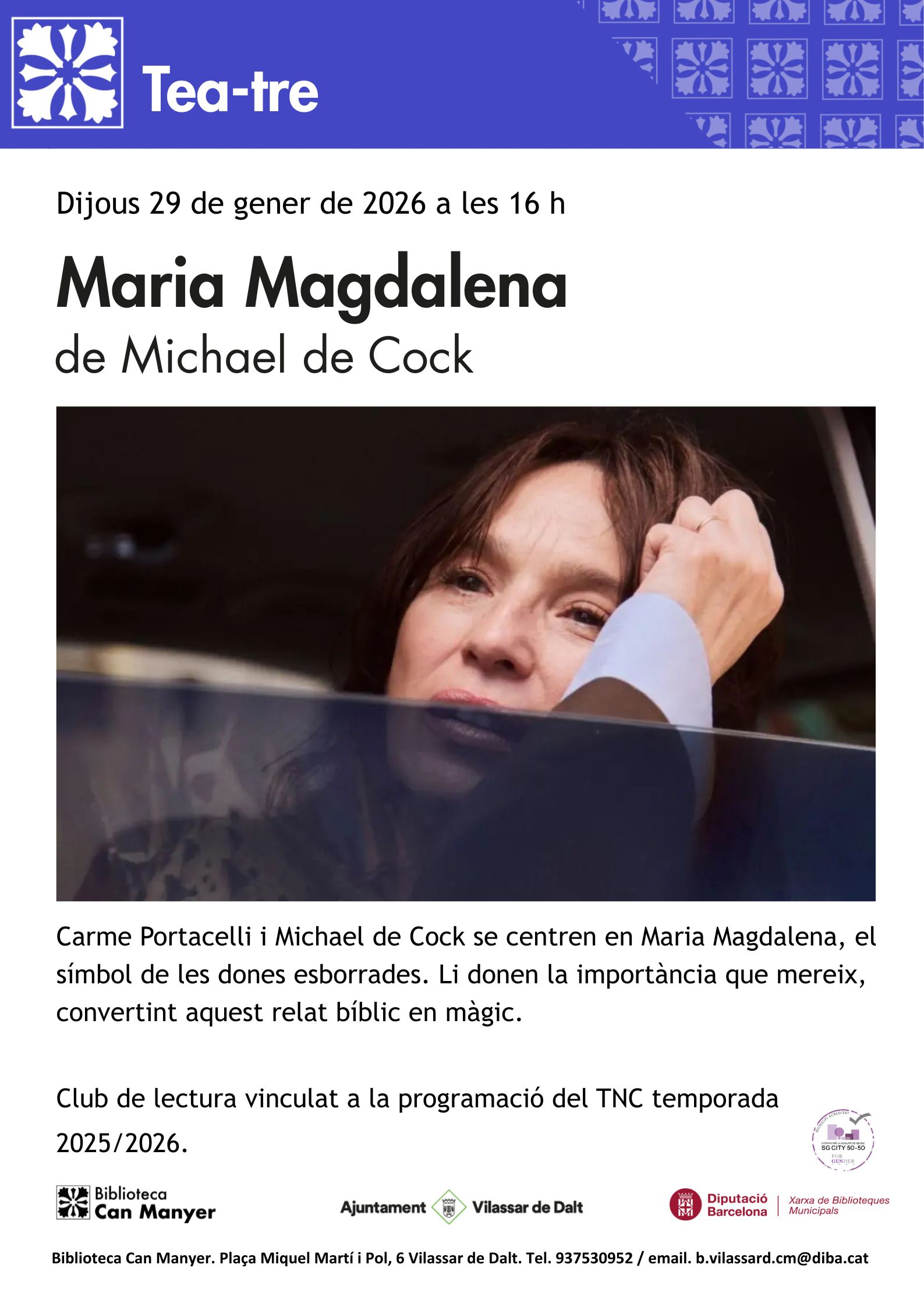 Tea-Tre: 'Maria Magdalena'