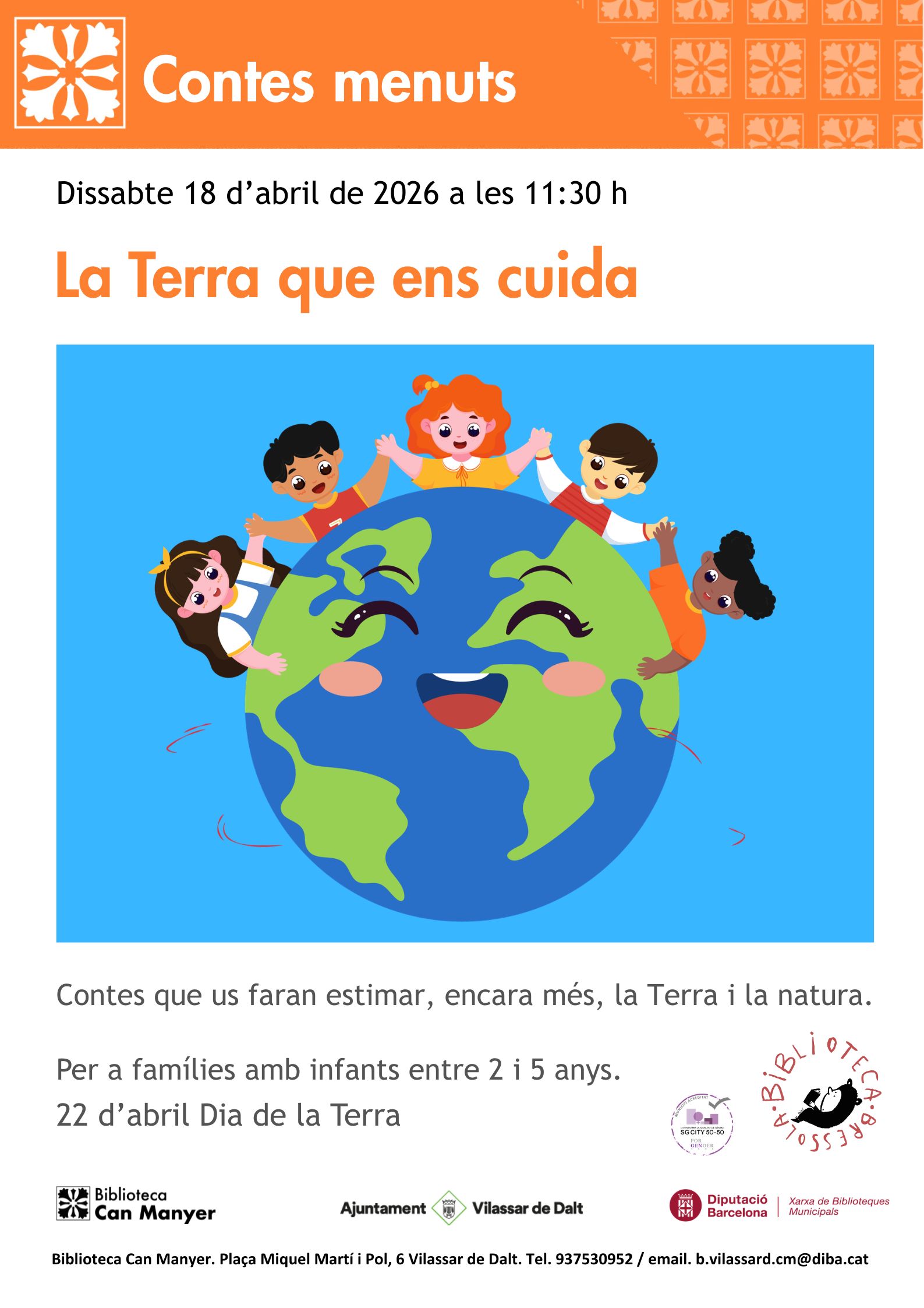 Contes menuts: 'La terra que ens cuida'