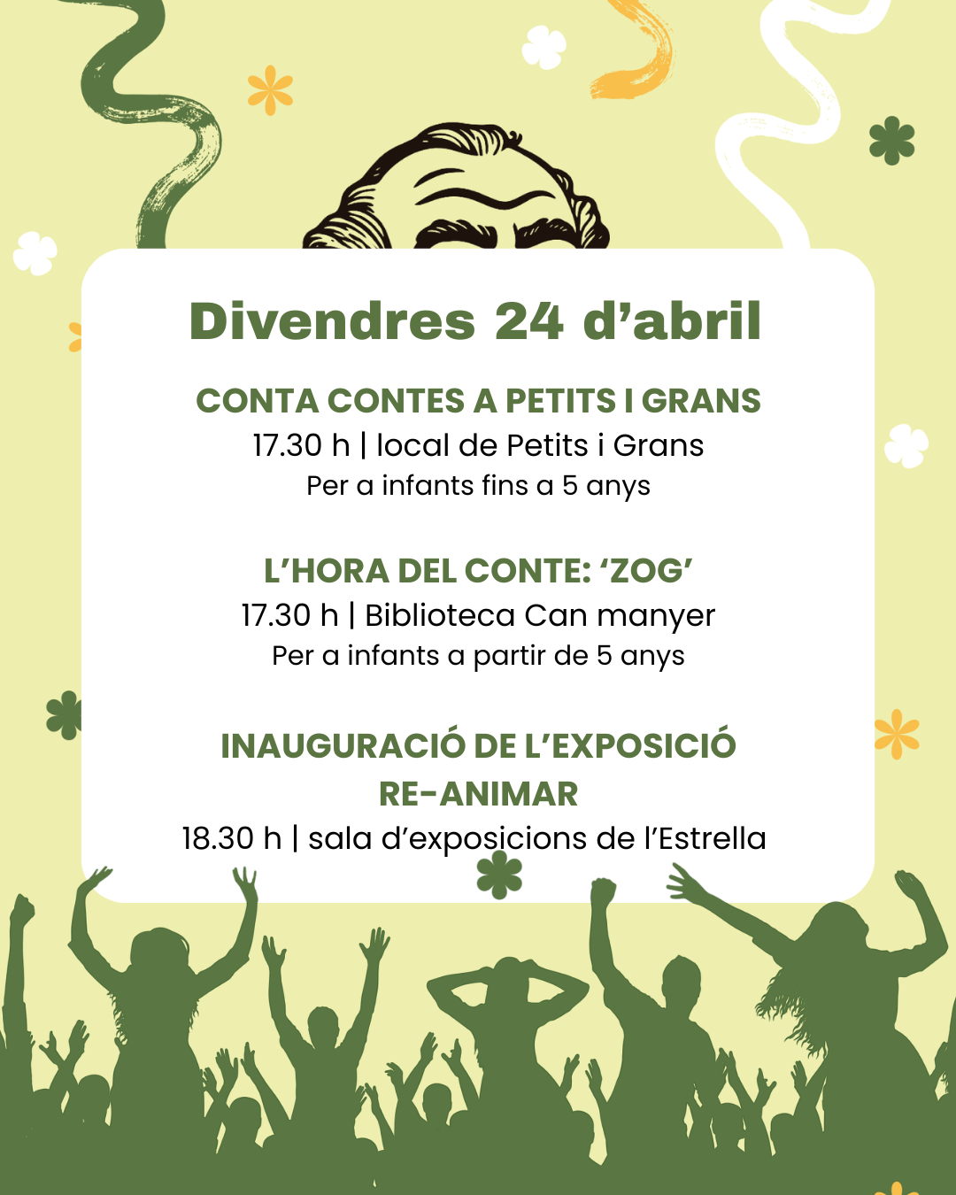 Pr&ograve;leg de la Festa Major: 24 d'abril