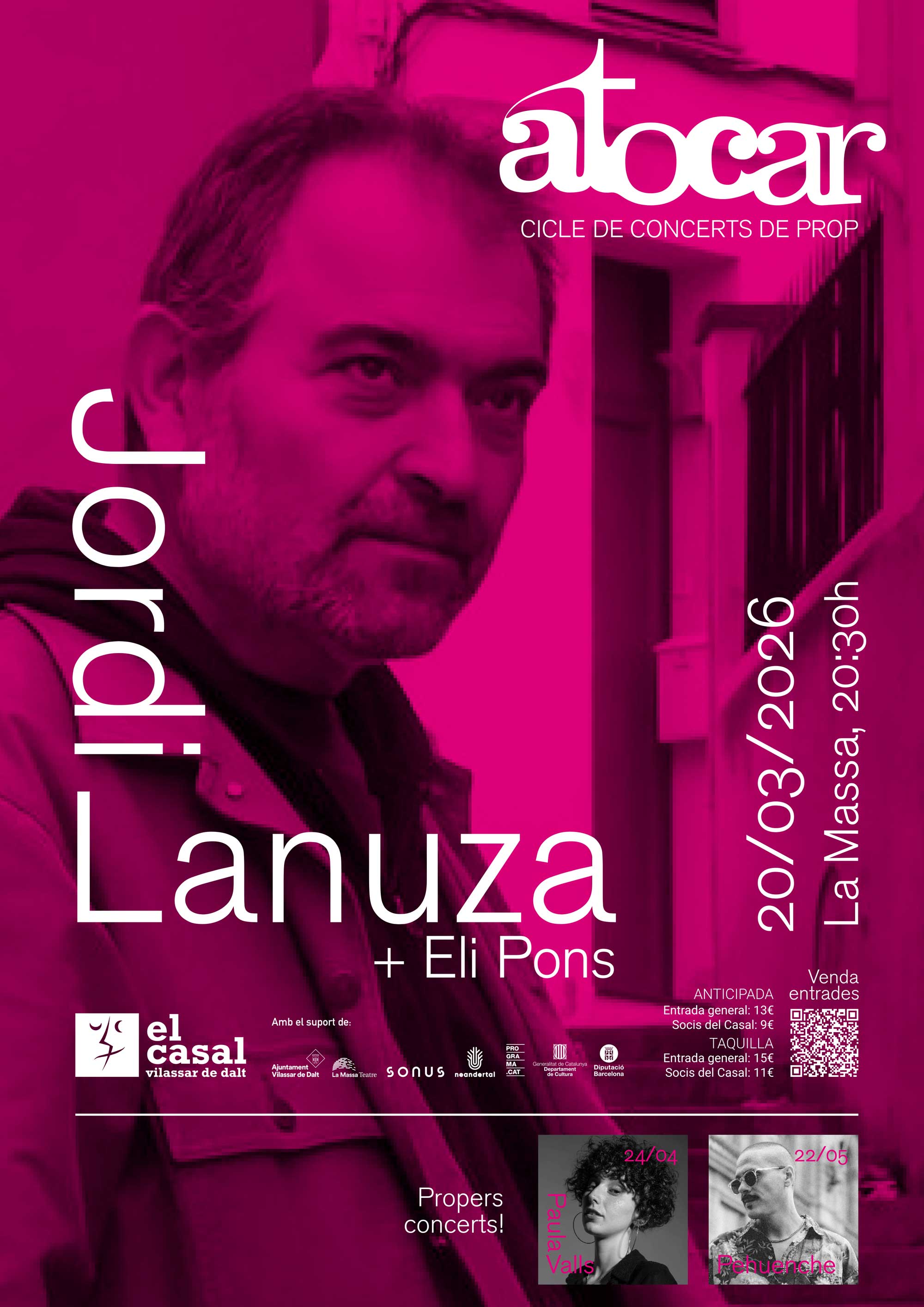 Cicle Atocar: Jordi Lanuza