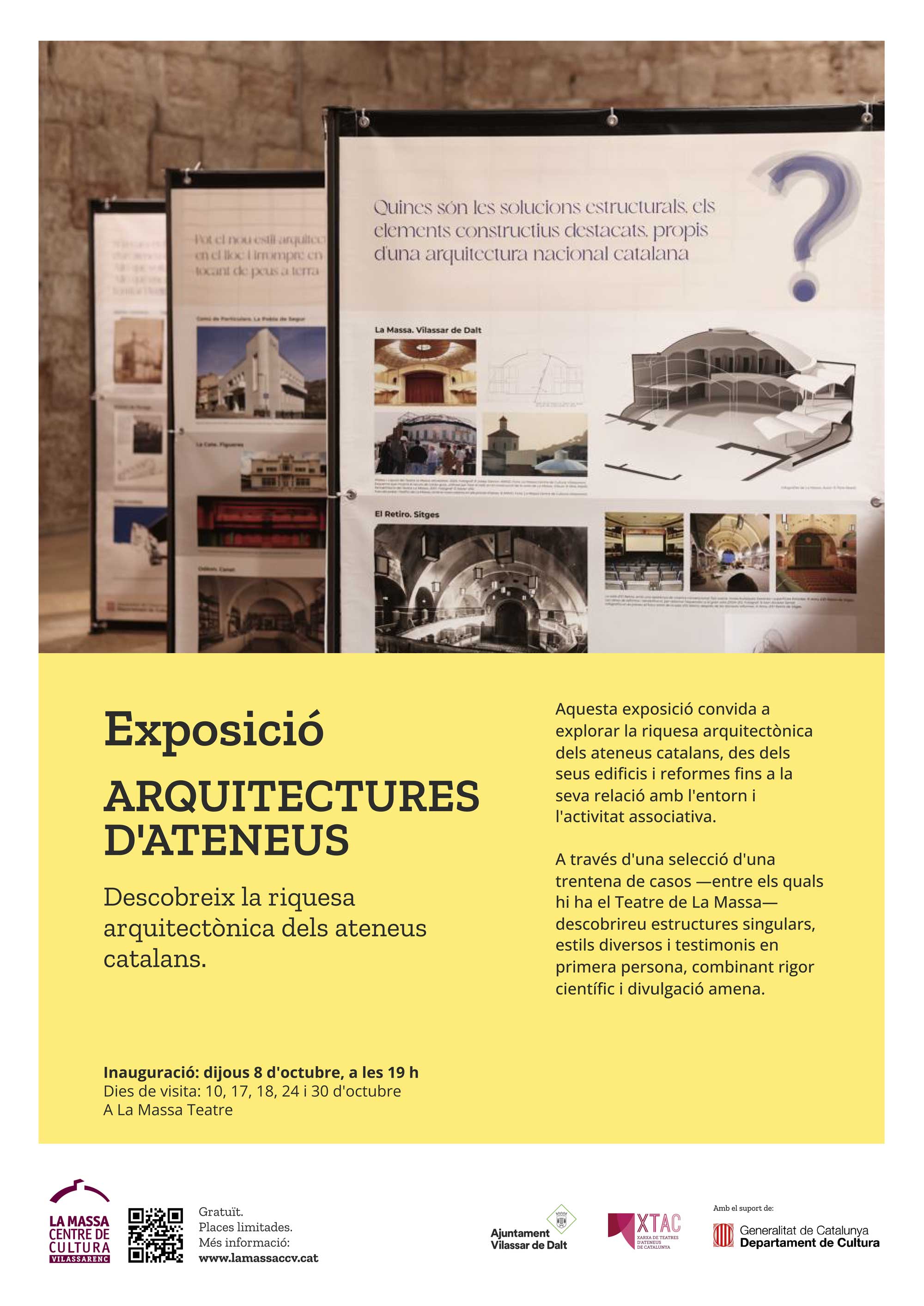 Exposici&oacute; 'Arquitectures d'ateneus'