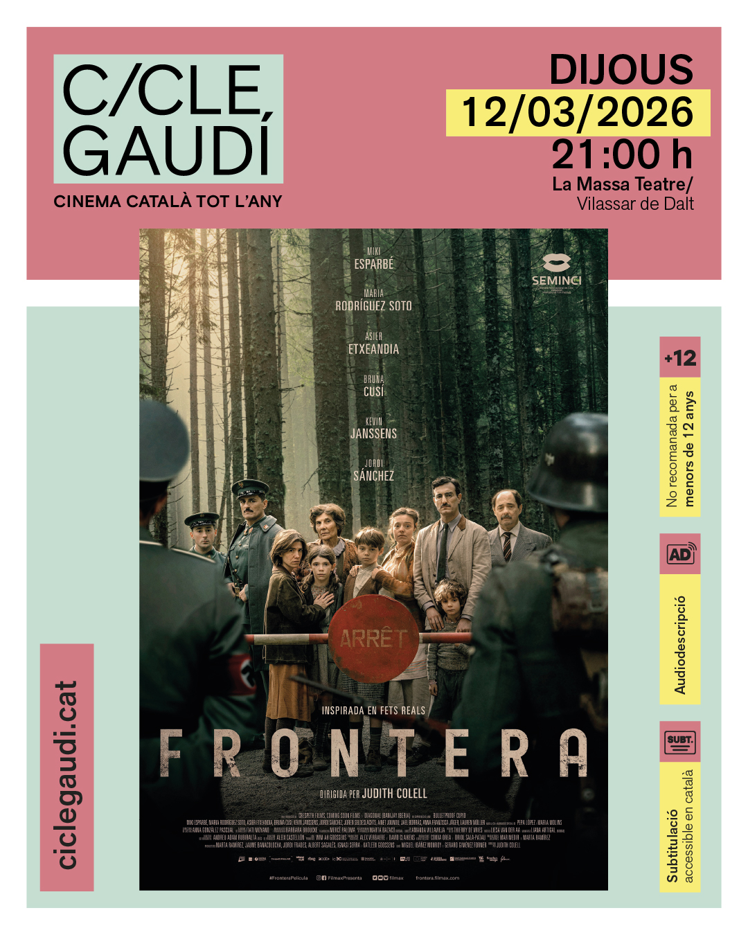Cicle Gaud&iacute;: 'Frontera'