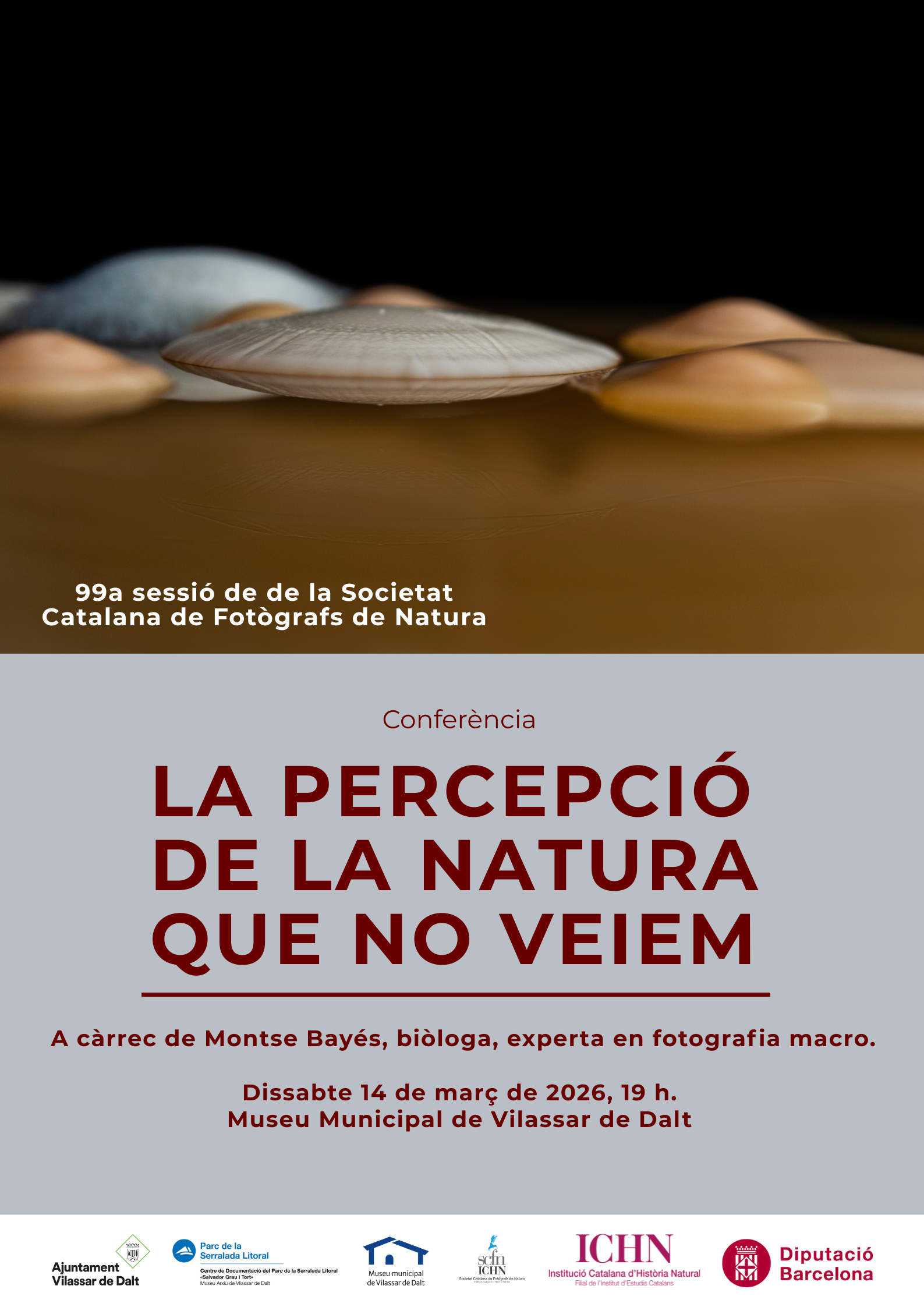 Confer&egrave;ncia 'La percepci&oacute; de la natura que no veiem'