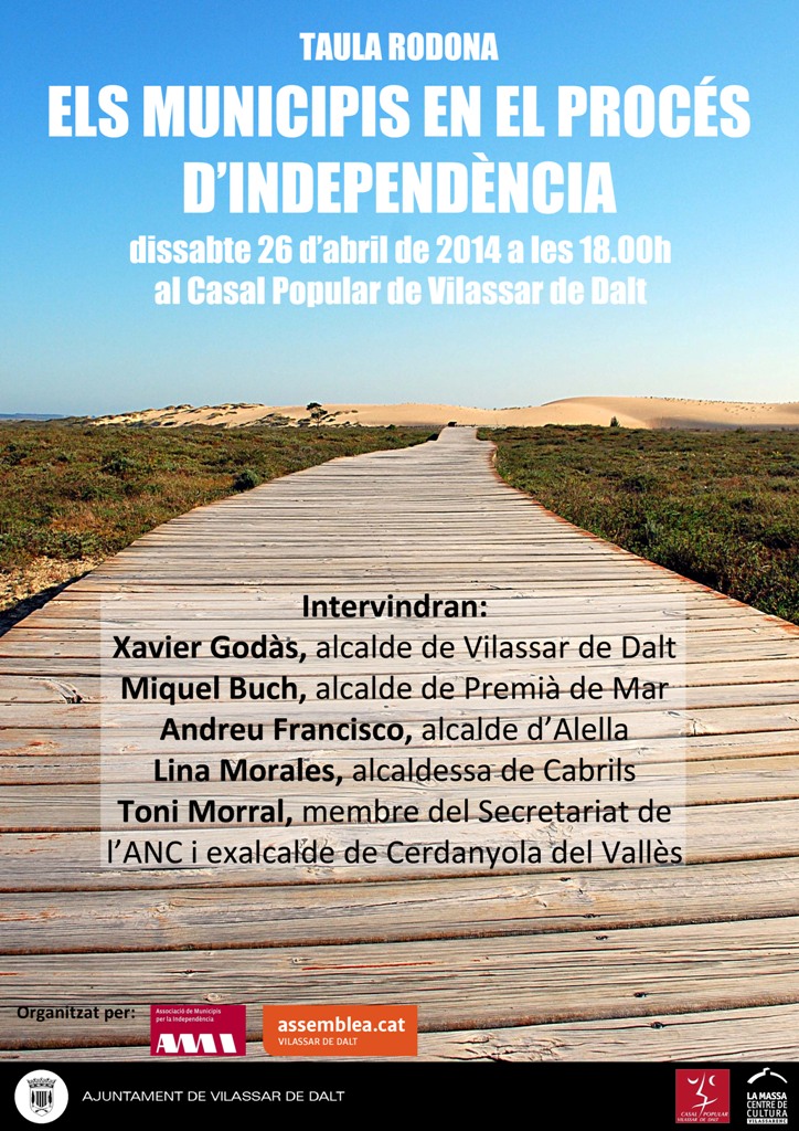 cartell municipis independencia