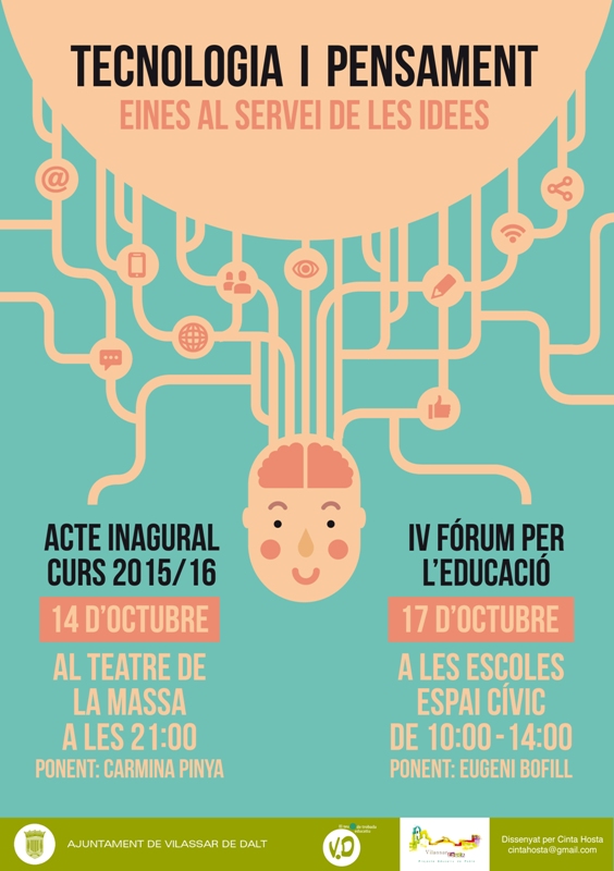 cartell inauguració curs escolar