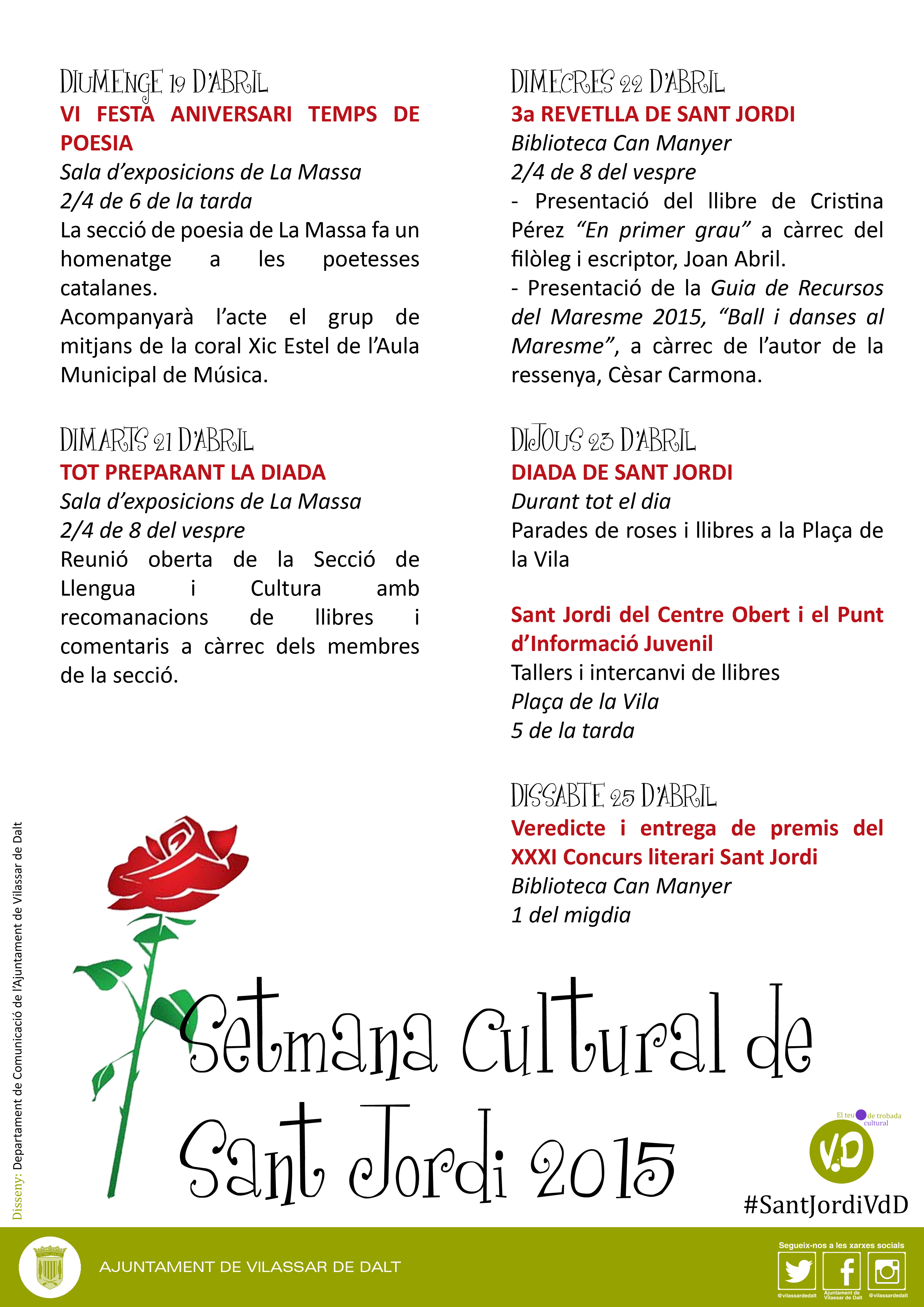 sant jordi 2015