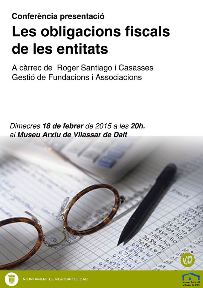 Cartell fiscalitat entitats