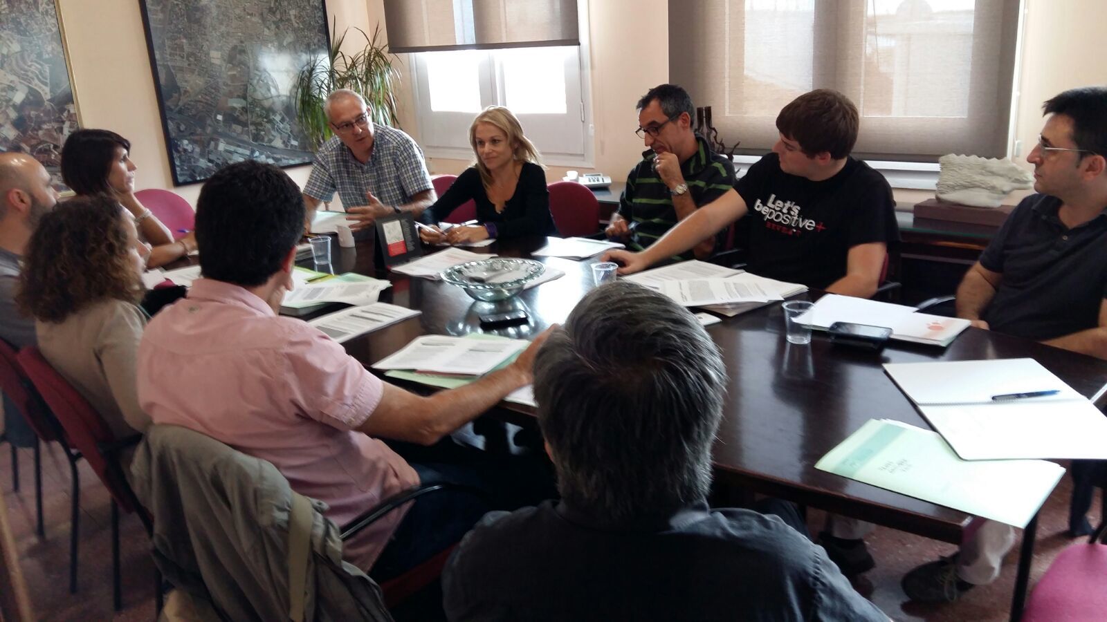 reunió de PAM amb tècnics municipals