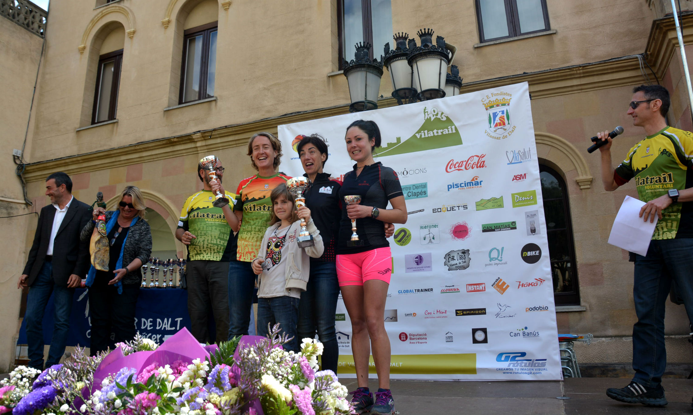 podium femení