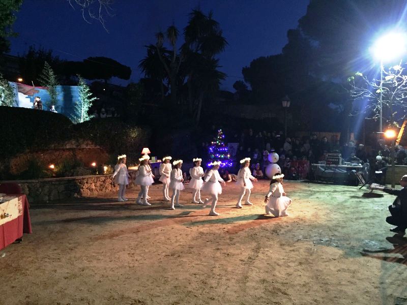 Pessebre vivent aula de dansa a can Rafart