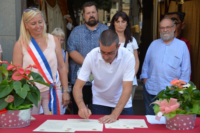 Acte commemoratiu dels 30 anys d'agermanament amb Joyeuse