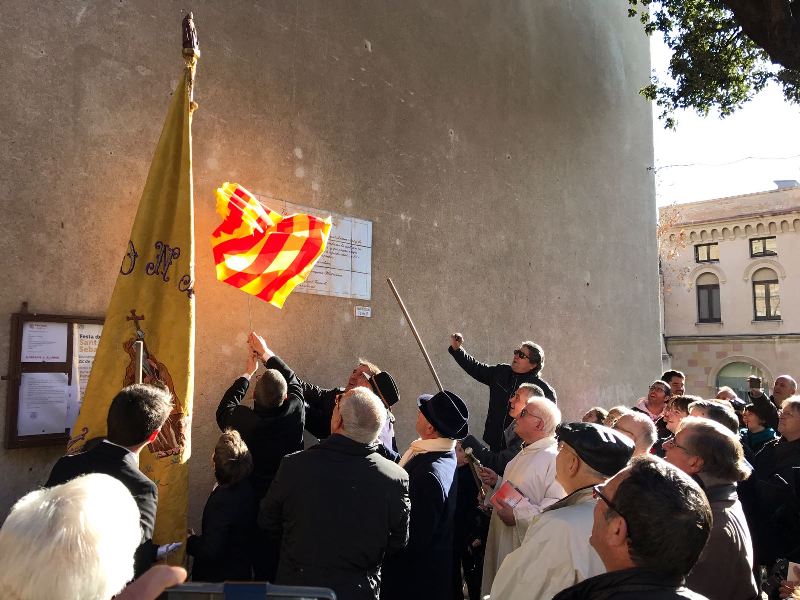 Sant Antoni placa commemorativa