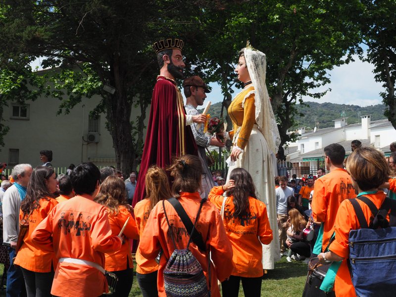 Trobada de gegants 1 de maig 2019