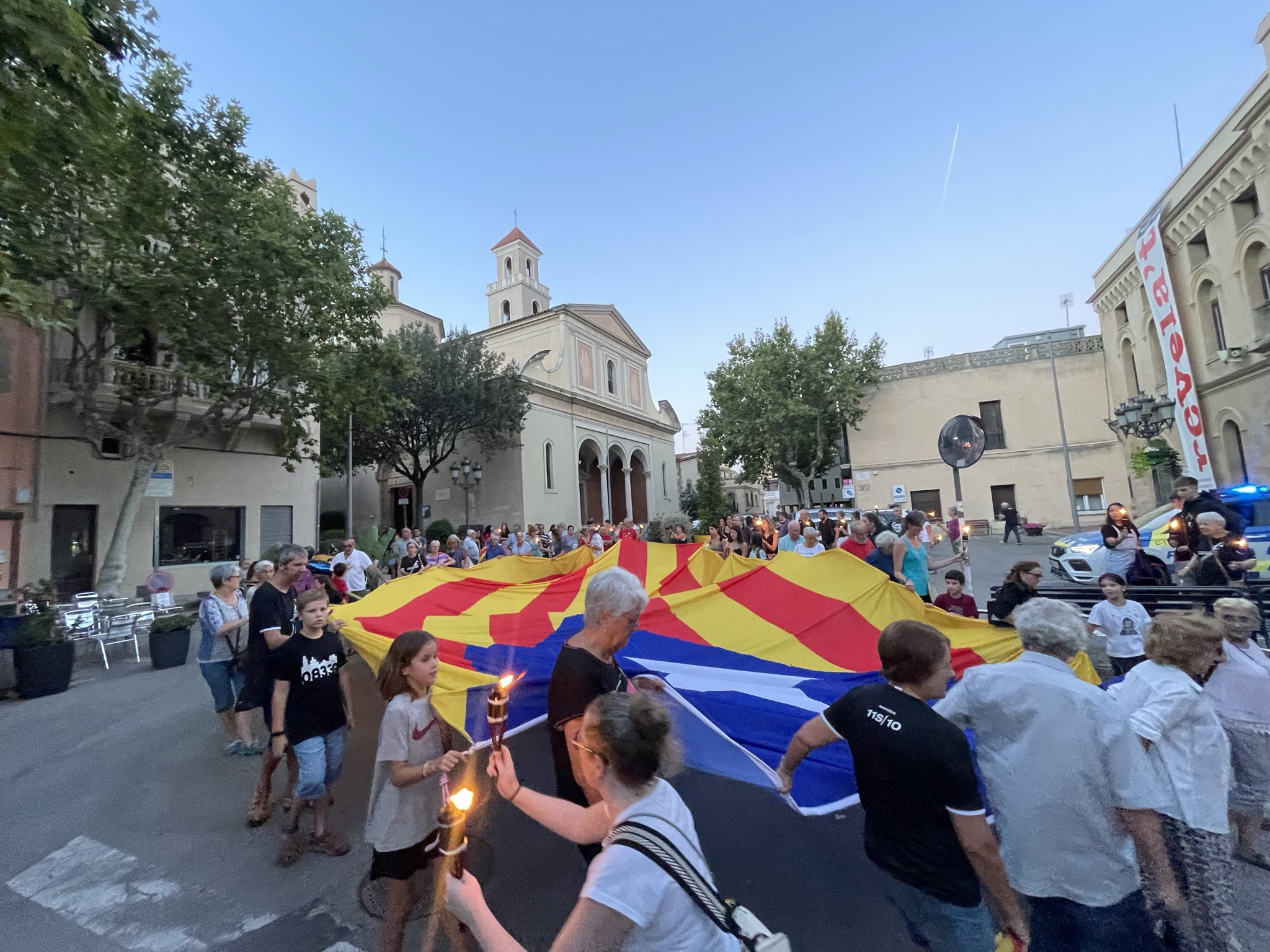 Vilassar commemora la Diada Nacional de Catalunya