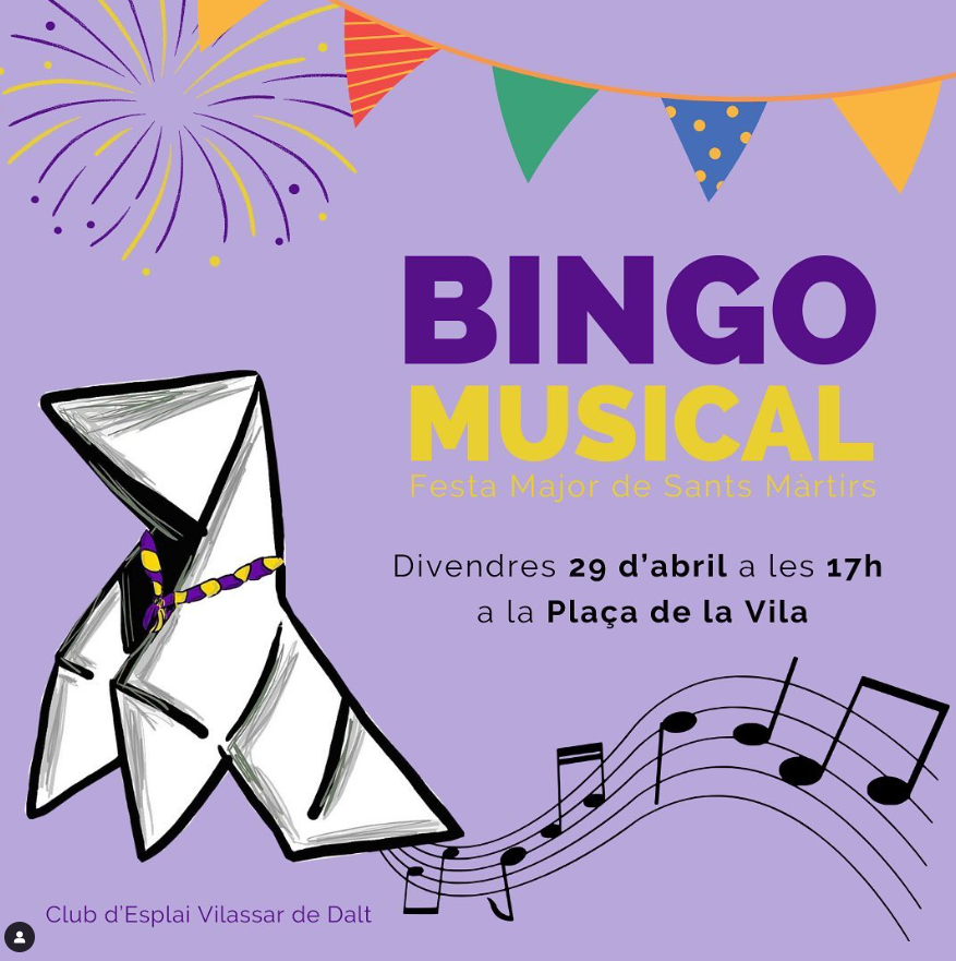 Sants Màrtirs 22: Bingo musical