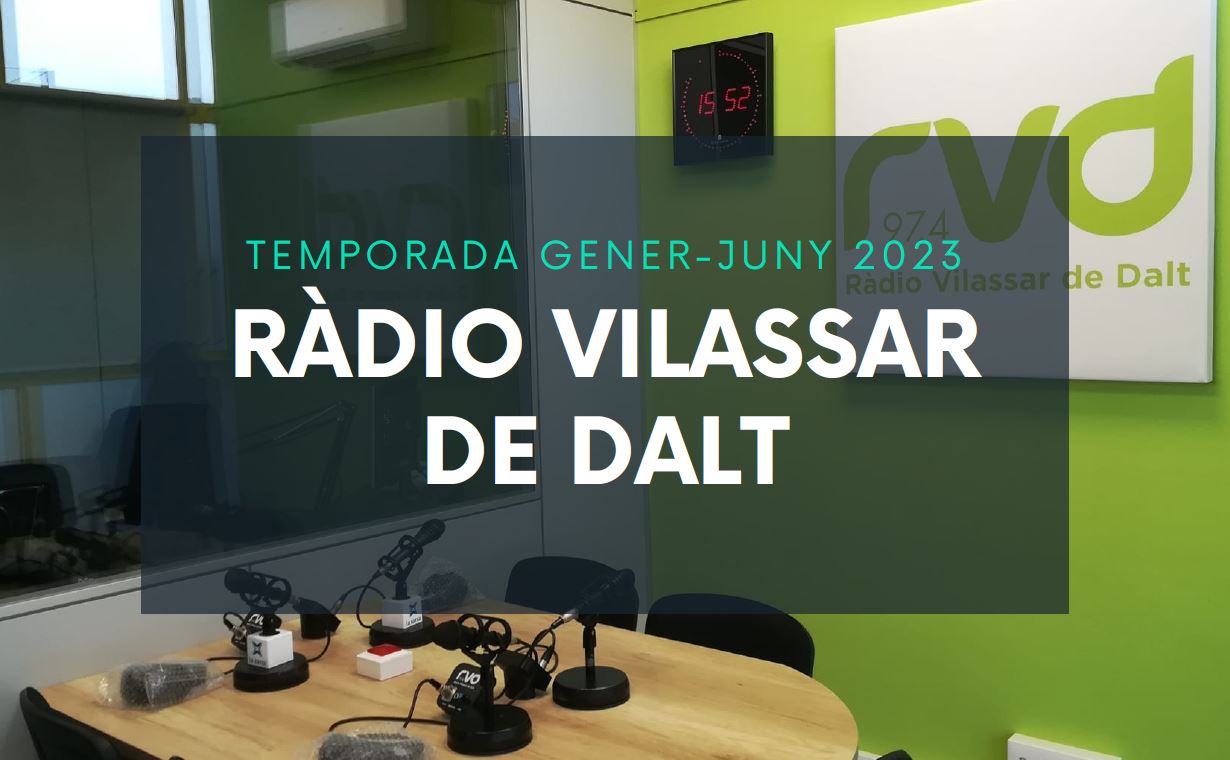 Ràdio Vilassar de Dalt tanca la seva primera temporada als nous estudis 