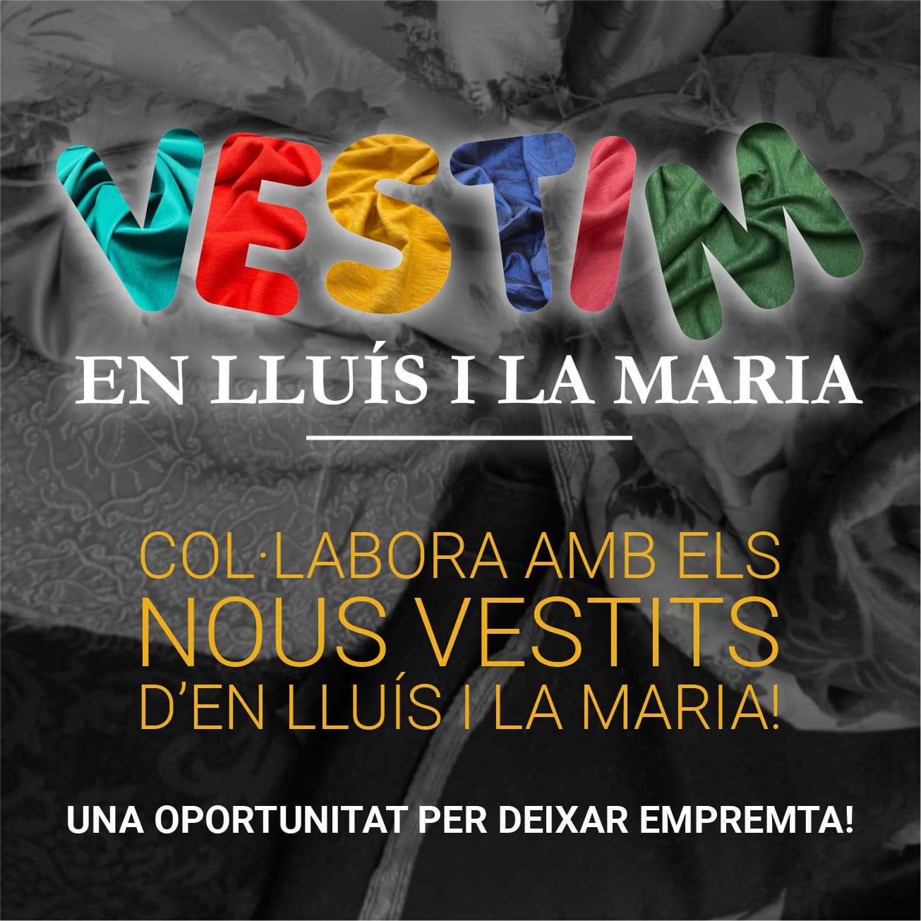 Vestim en Lluís i la Maria, la nova campanya dels Geganters de Vilassar