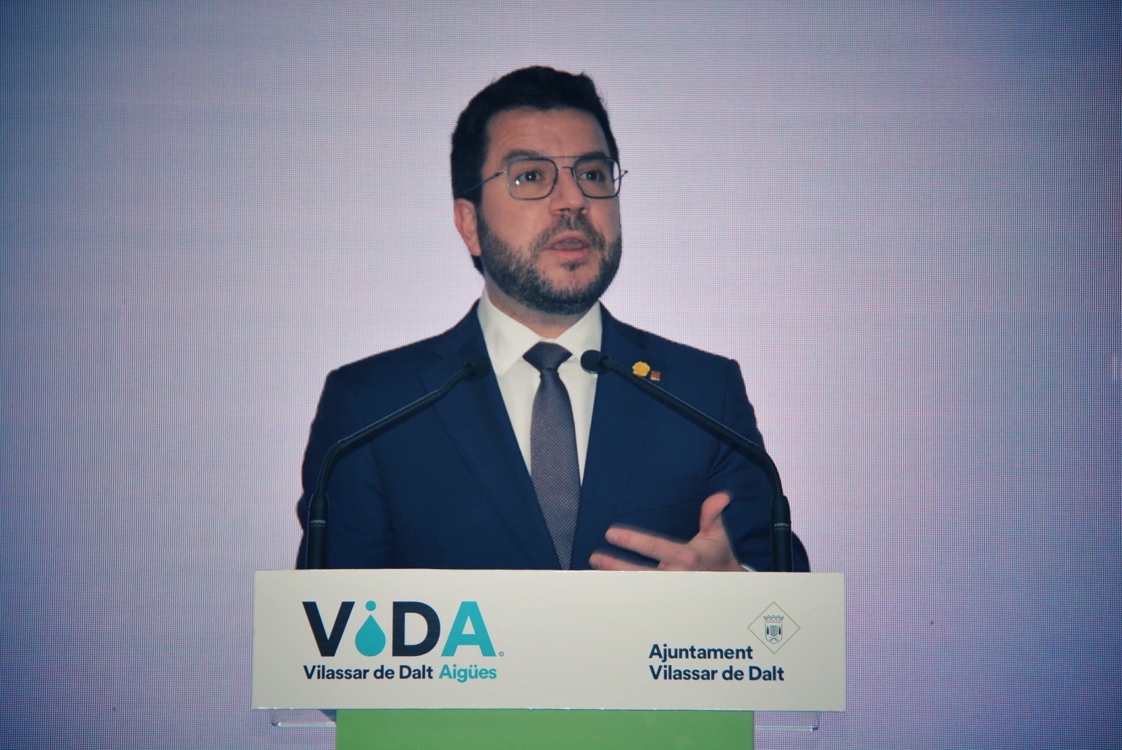  El president de la Generalitat, Pere Aragonès, inaugura ViDA