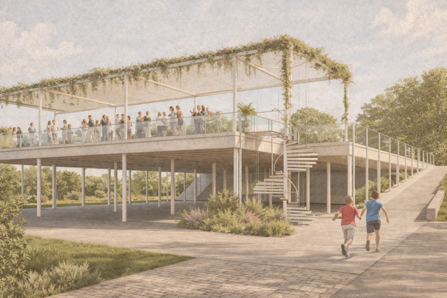 Obres d'ampliaci&oacute; i millora de l'aparcament de Can Bruguera